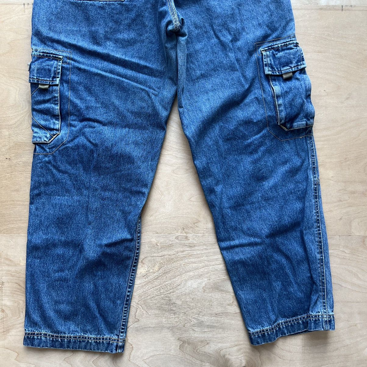 Vintage Vintage No Boundaries Cargo Jeans 30 Baggy Skater Streetwear Size US 30 / EU 46 - 6 Thumbnail