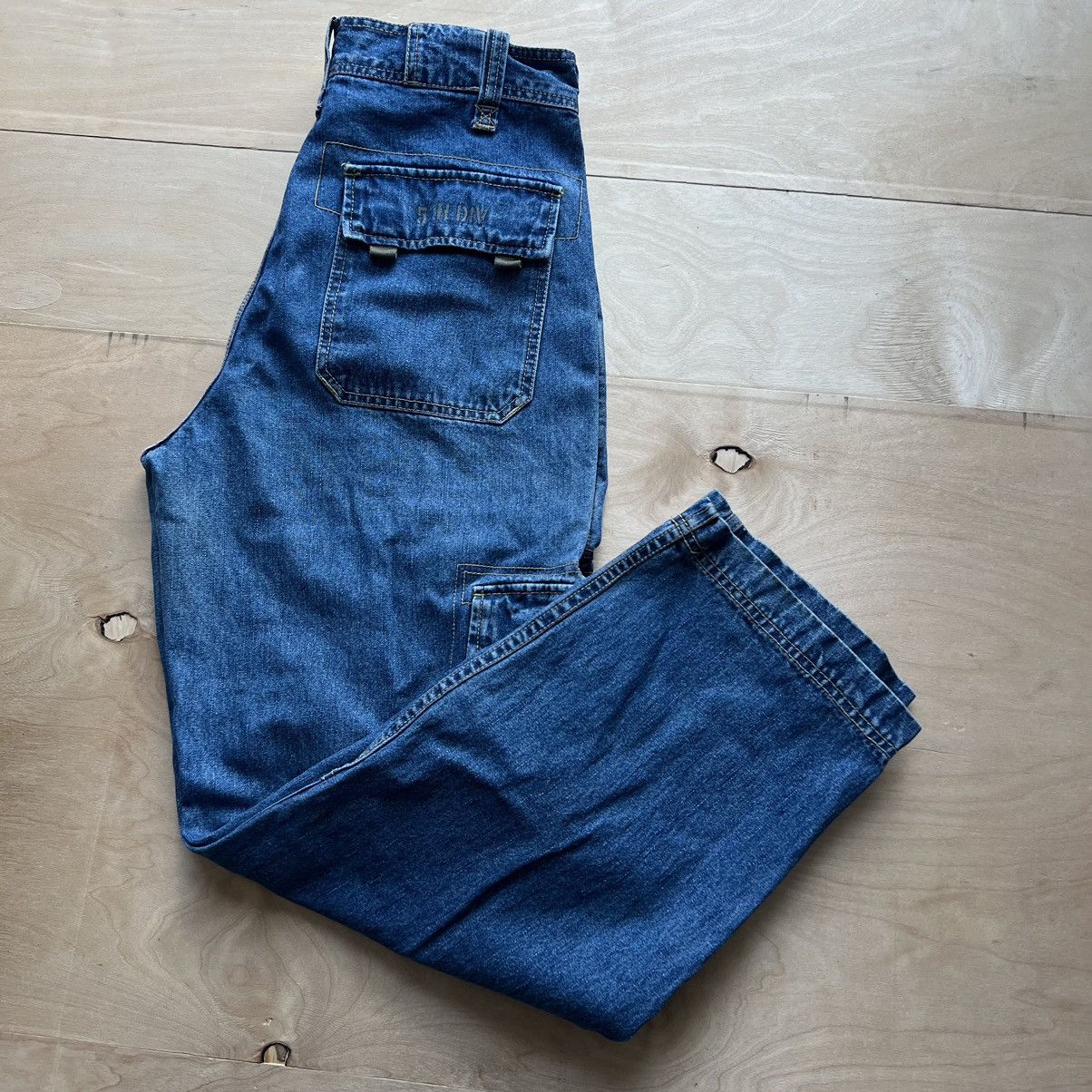 Vintage Vintage No Boundaries Cargo Jeans 30 Baggy Skater Streetwear Size US 30 / EU 46 - 7 Thumbnail