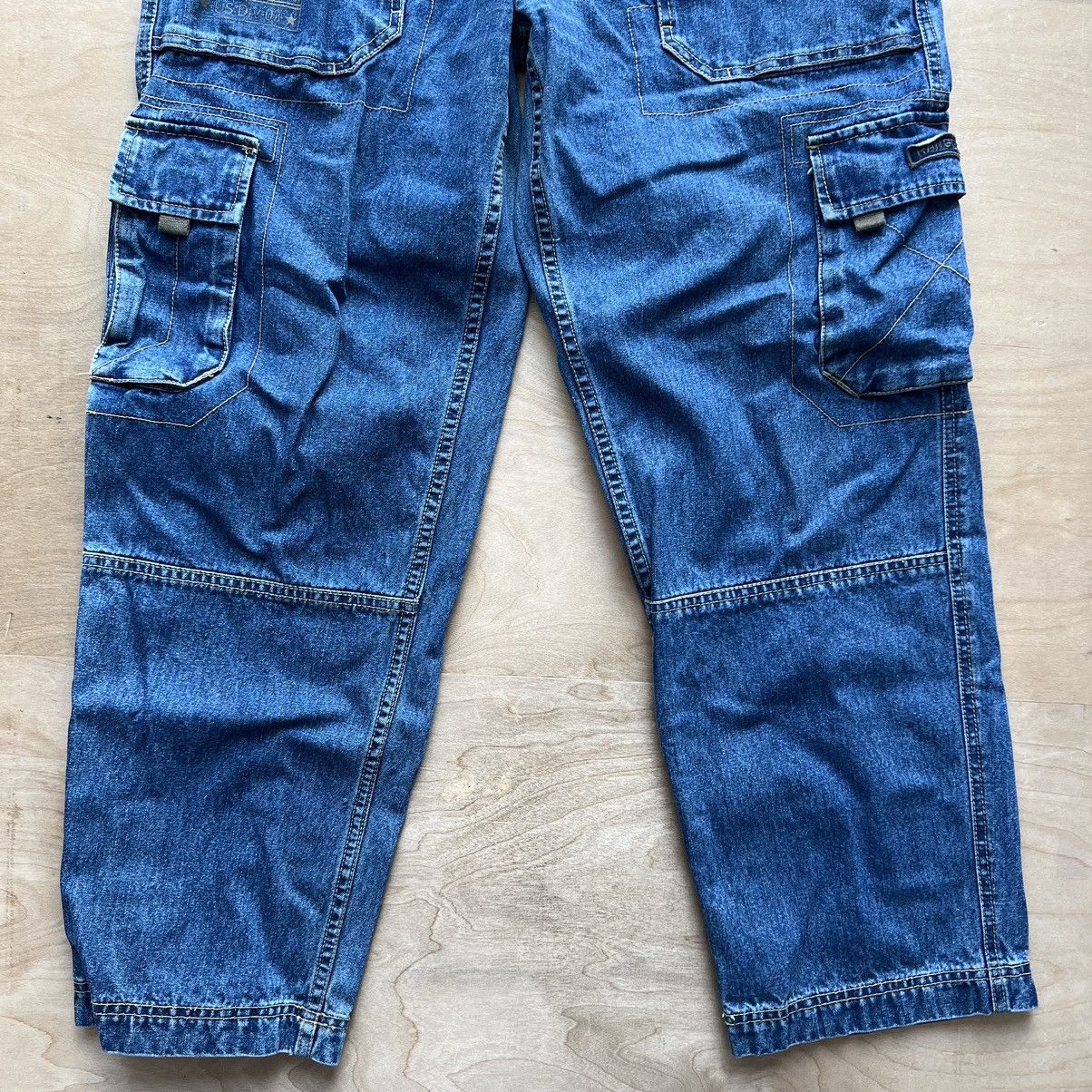 Vintage Vintage No Boundaries Cargo Jeans 30 Baggy Skater Streetwear Size US 30 / EU 46 - 3 Thumbnail