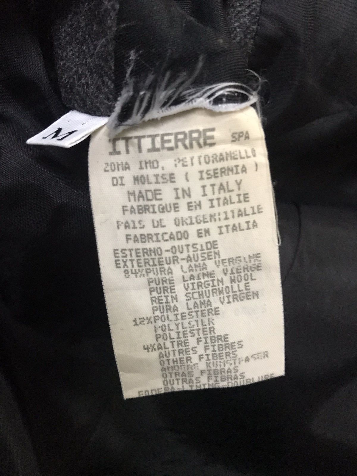 Versace × Versace Jeans Couture Versace jeans couture wool long coat Size US M / EU 48-50 / 2 - 12 Thumbnail