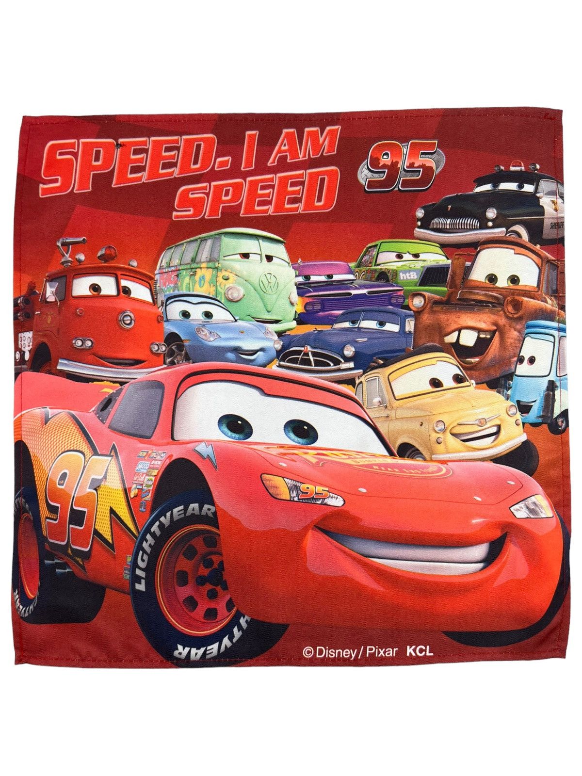 Disney Cars Handkerchief Neckerchief Bandana Pocketsquare Size ONE SIZE - 1 Thumbnail