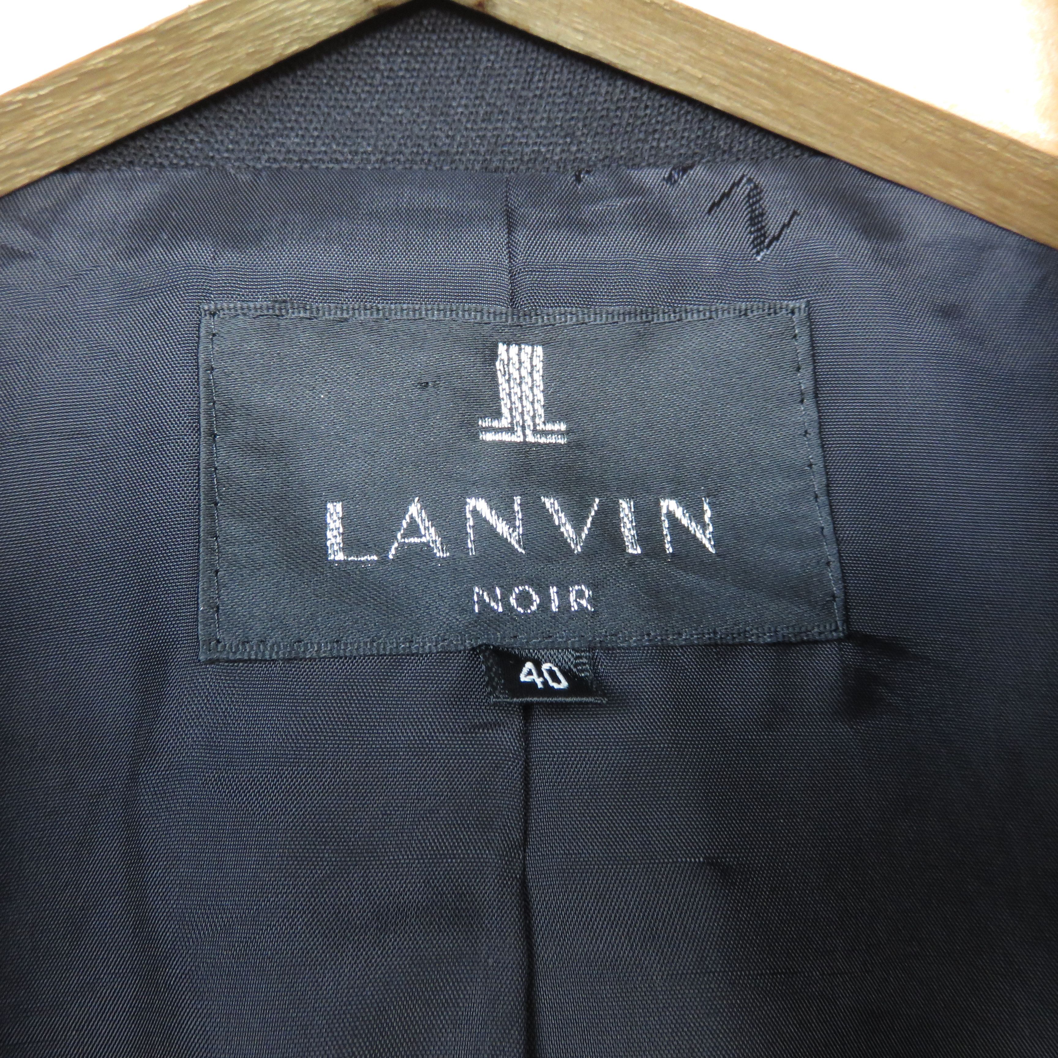 Lanvin × Vintage Lanvin Cropped Jacket Size US S / EU 44-46 / 1 - 6 Thumbnail