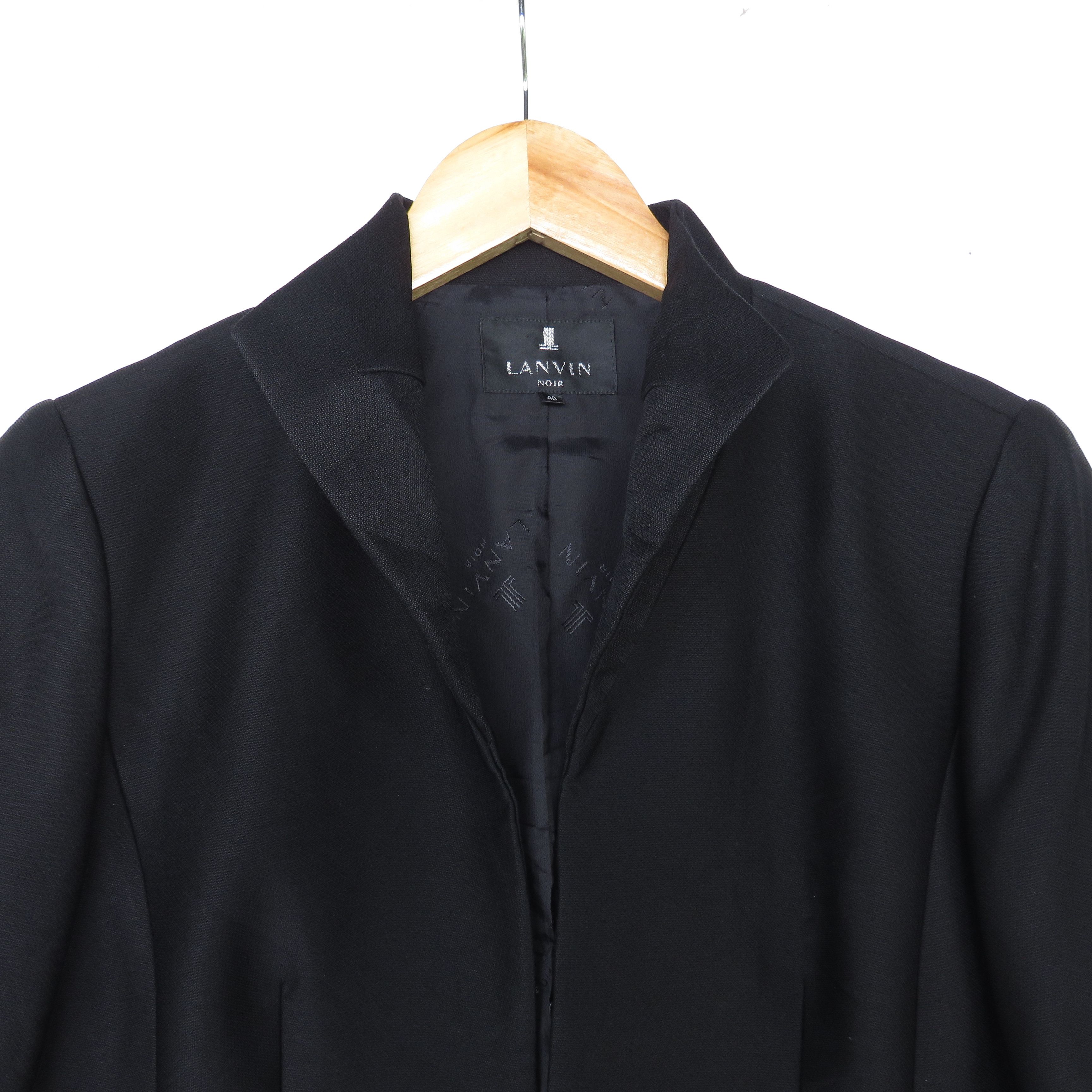 Lanvin × Vintage Lanvin Cropped Jacket Size US S / EU 44-46 / 1 - 2 Thumbnail