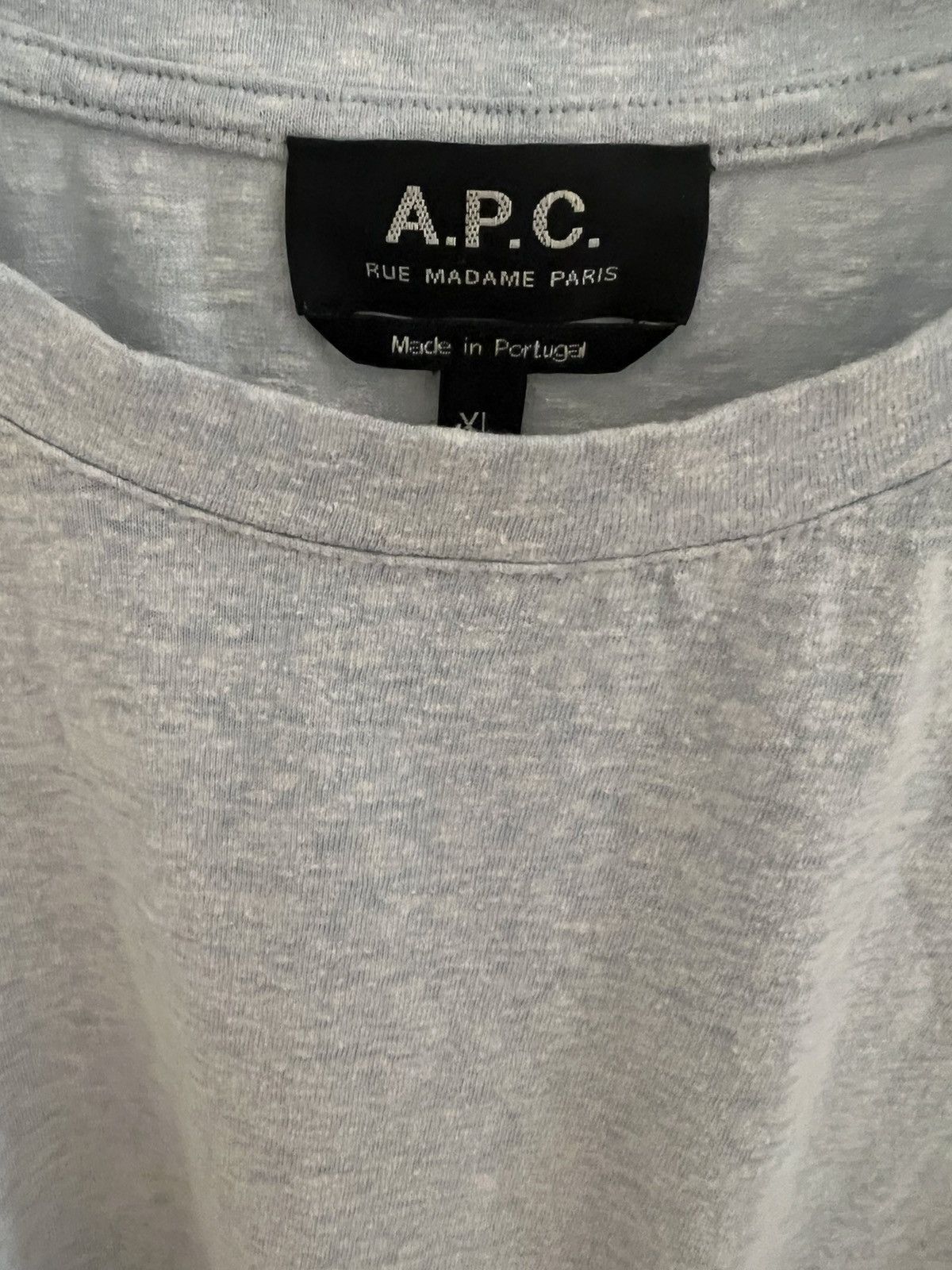 A.P.C. Light blue T-shirt Size US XL / EU 56 / 4 - 3 Thumbnail