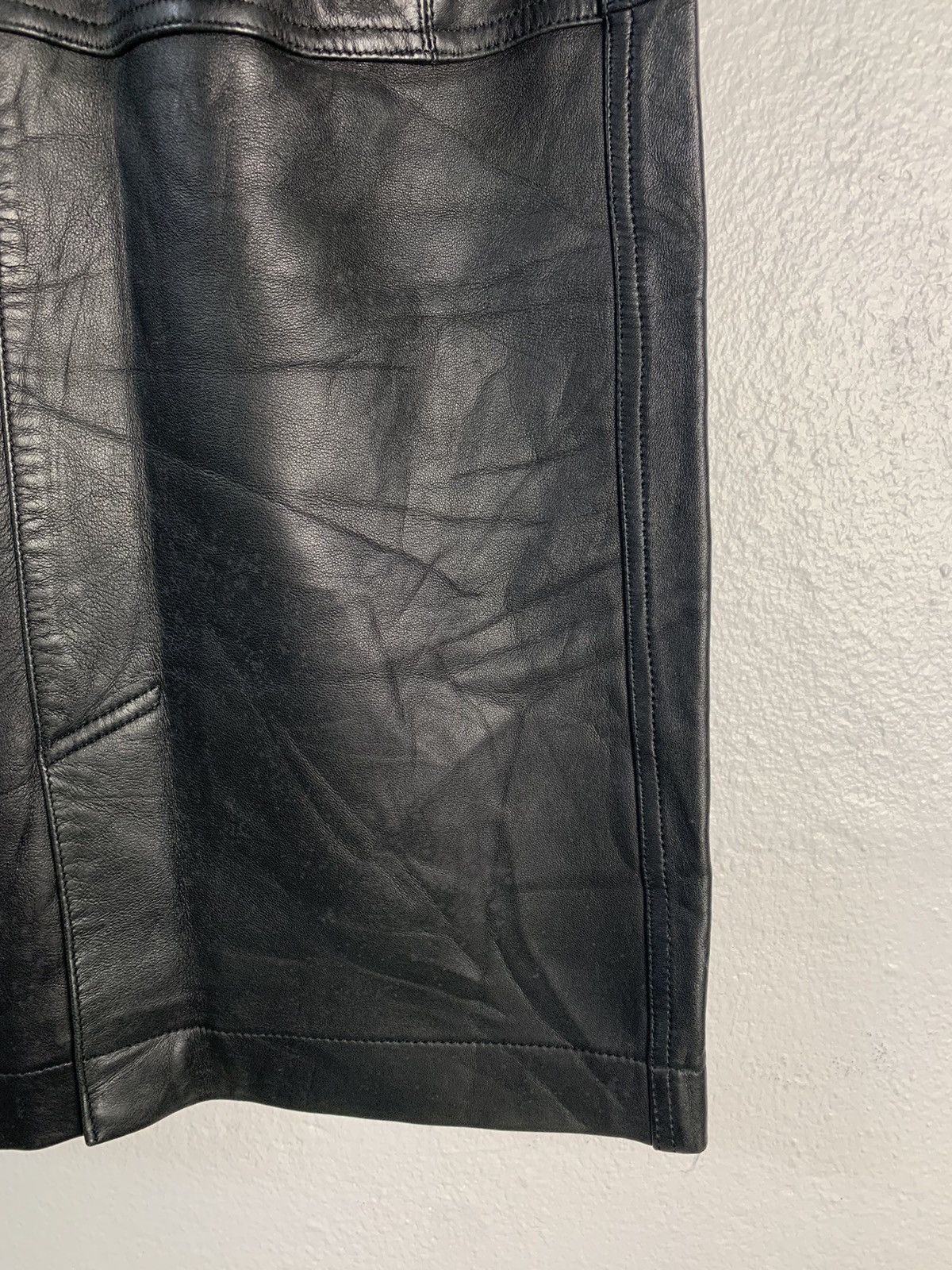 Hai Sporting Gear Hai Sporting Gear Leather Skirt Size 26" / US 2 / IT 38 - 2 Thumbnail