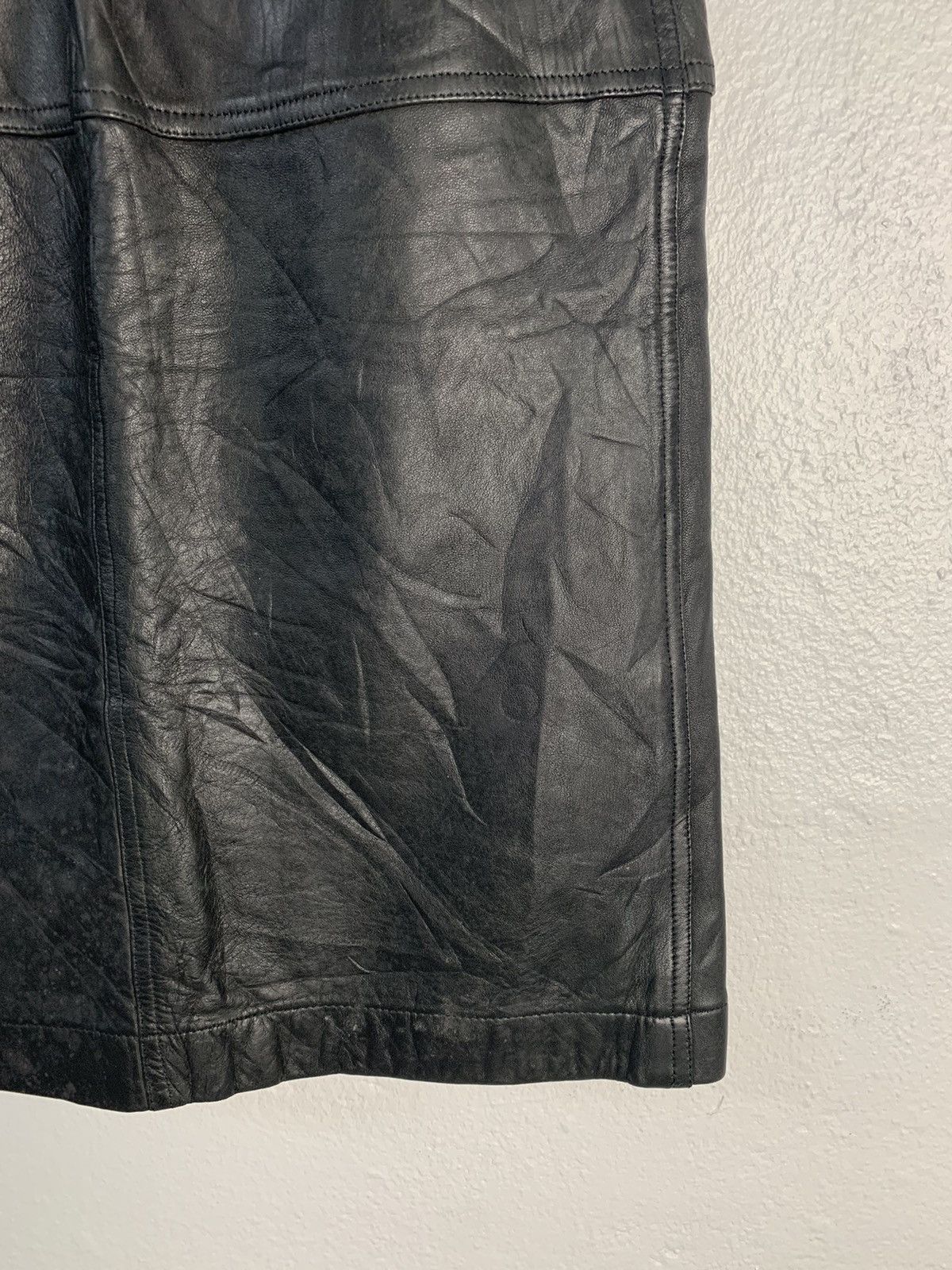 Hai Sporting Gear Hai Sporting Gear Leather Skirt Size 26" / US 2 / IT 38 - 8 Thumbnail