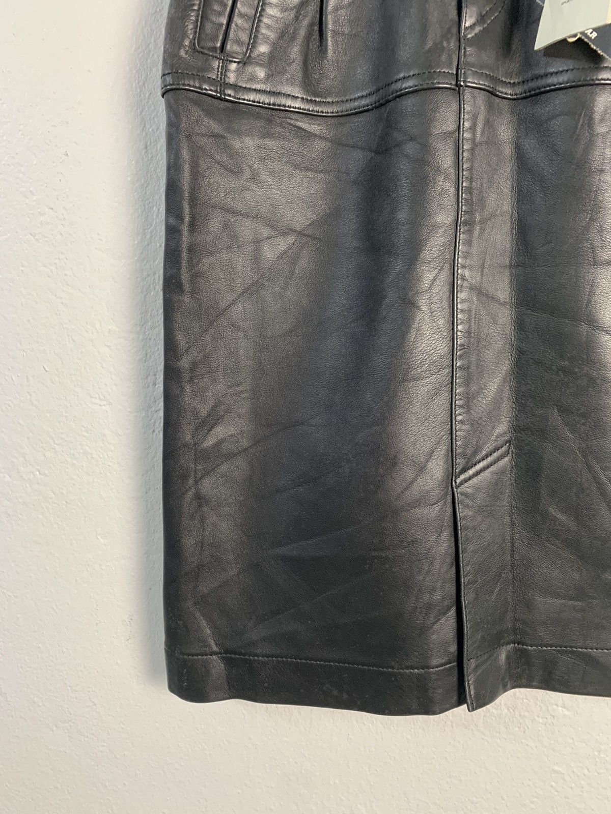 Hai Sporting Gear Hai Sporting Gear Leather Skirt Size 26" / US 2 / IT 38 - 3 Thumbnail