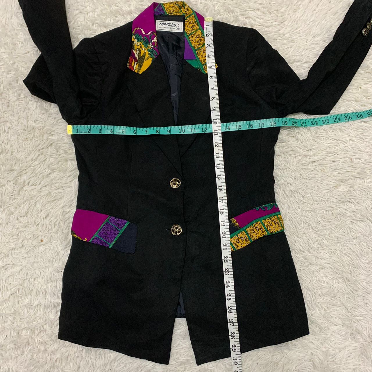 Art Comes First × Japanese Brand Nice Art Marcello Pure Silk Jacket Size XS / US 0-2 / IT 36-38 - 6 Thumbnail