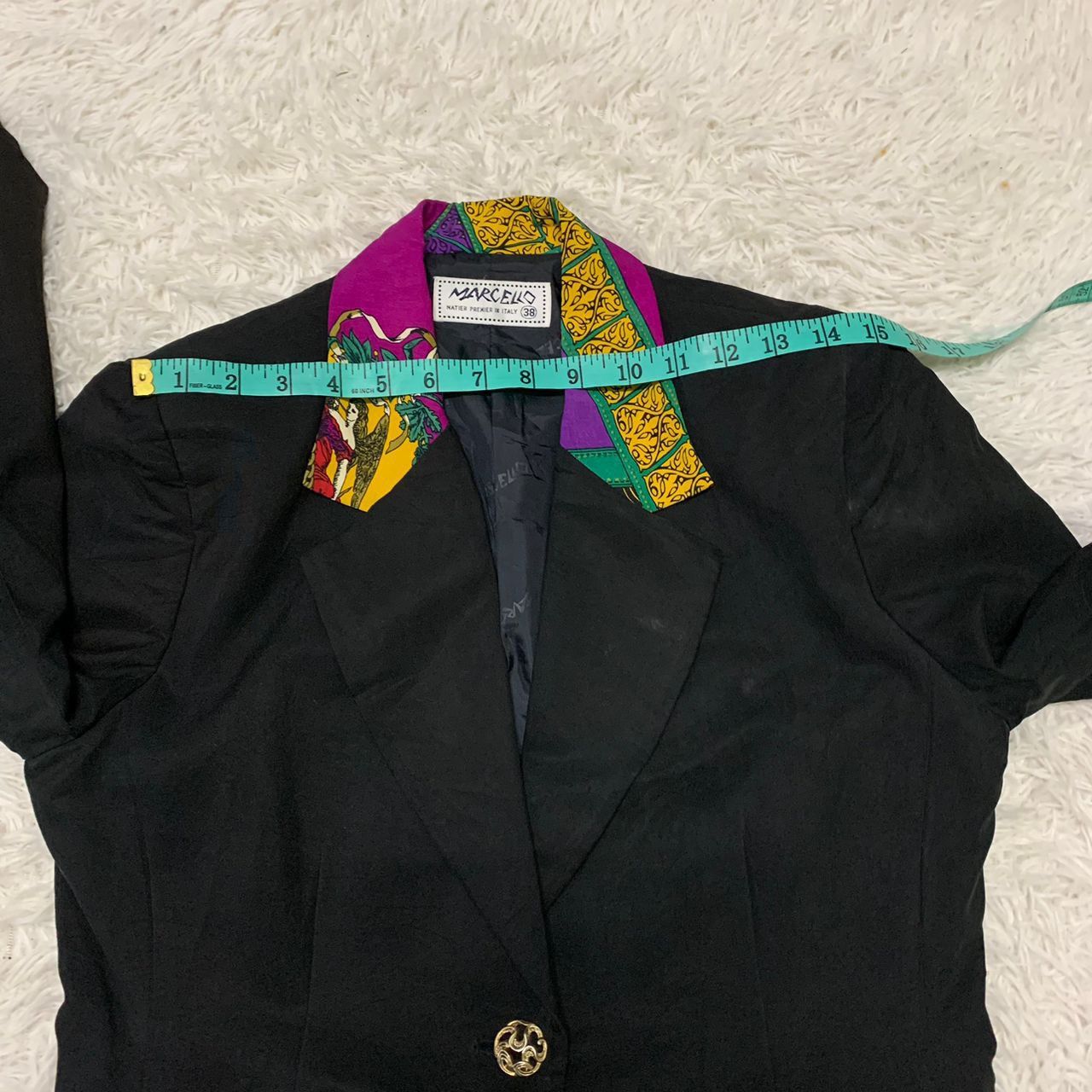 Art Comes First × Japanese Brand Nice Art Marcello Pure Silk Jacket Size XS / US 0-2 / IT 36-38 - 7 Thumbnail