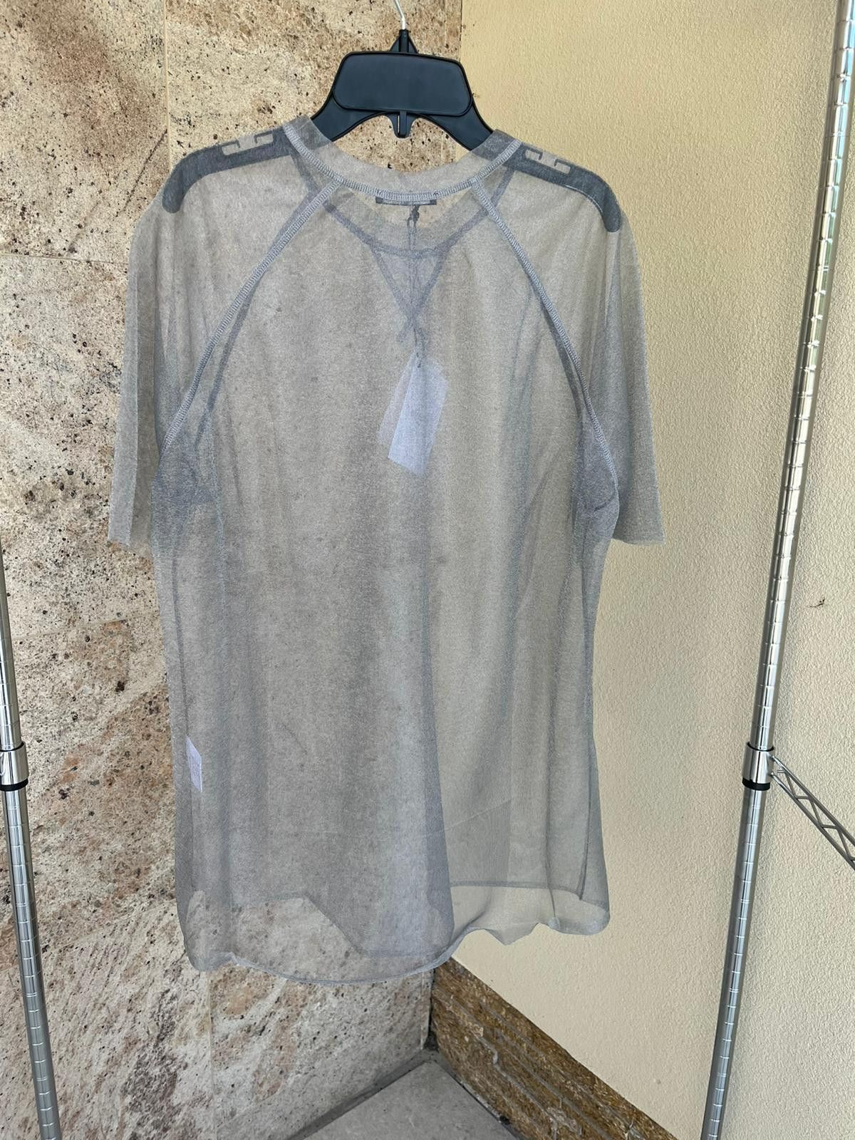 Balmain Q.2 / See Through Short Sleeve Shirt in See Through Size US M / EU 48-50 / 2 - 11 Thumbnail