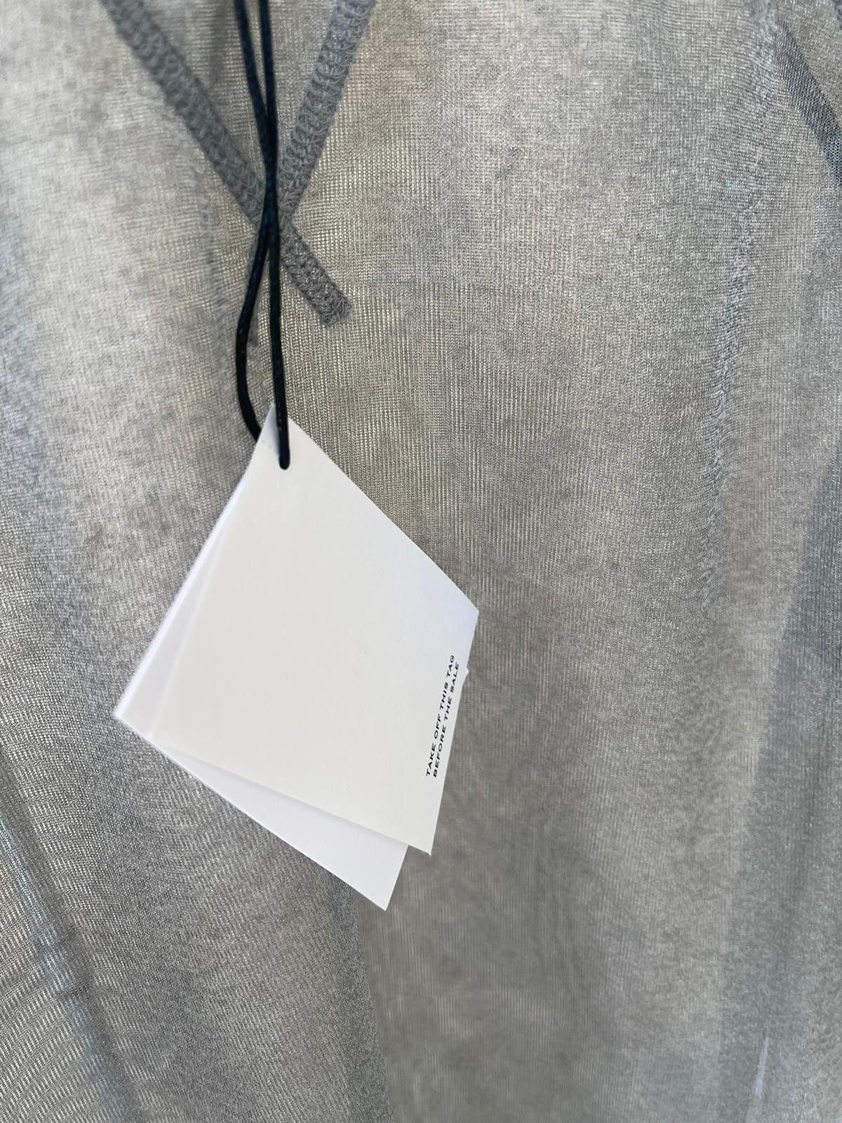 Balmain Q.2 / See Through Short Sleeve Shirt in See Through Size US M / EU 48-50 / 2 - 8 Thumbnail