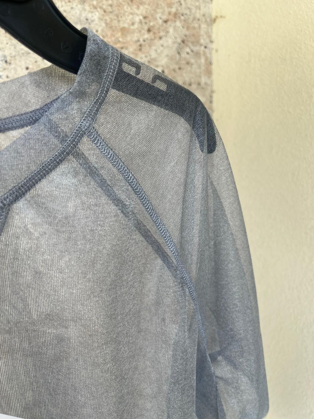 Balmain Q.2 / See Through Short Sleeve Shirt in See Through Size US M / EU 48-50 / 2 - 5 Thumbnail
