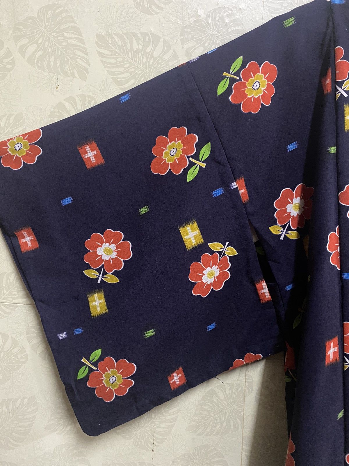 Japanese Brand Vintage 90s kimono flower floral design - k4 Size US L / EU 52-54 / 3 - 3 Thumbnail