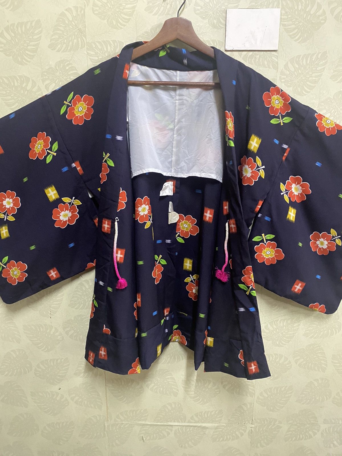 Japanese Brand Vintage 90s kimono flower floral design - k4 Size US L / EU 52-54 / 3 - 4 Thumbnail