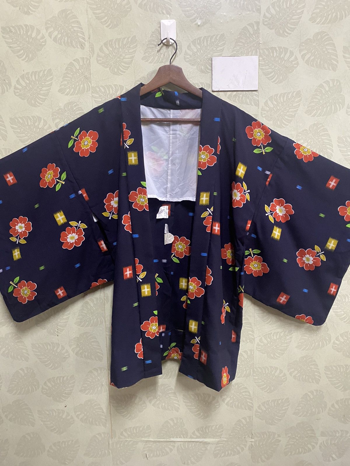 Japanese Brand Vintage 90s kimono flower floral design - k4 Size US L / EU 52-54 / 3 - 2 Thumbnail