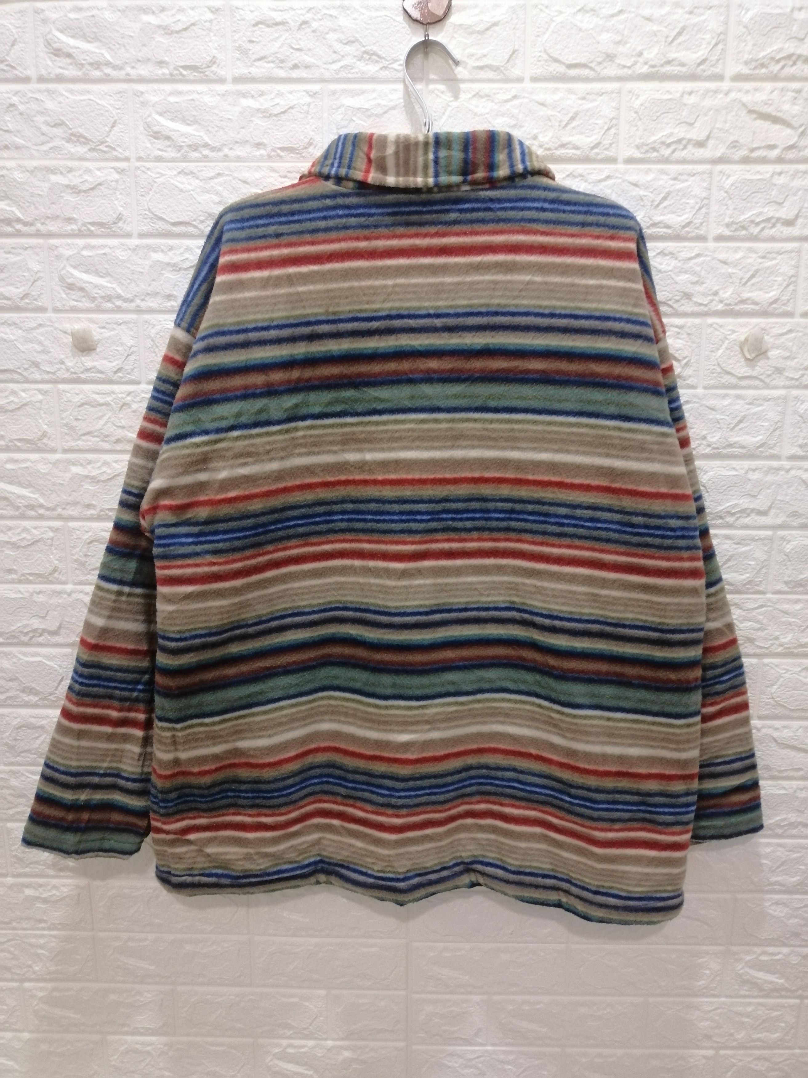 Octopus RED CLIFF octopus army wool stripe vintage jacket size L Size US L / EU 52-54 / 3 - 4 Thumbnail
