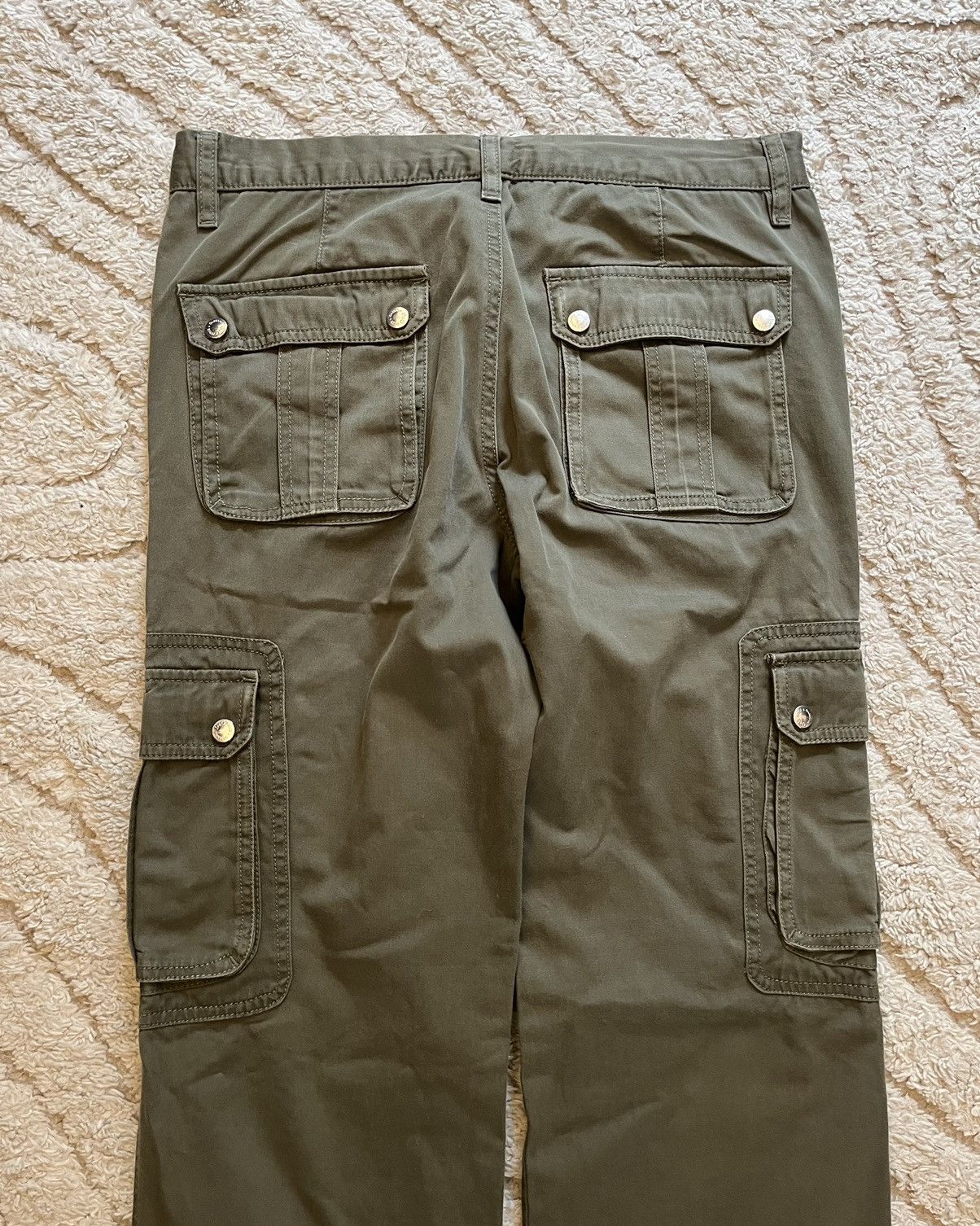 Dolce & Gabbana × Vintage SS03 Dolce & Gabbana Combat Cargo Pants Size US 31 - 3 Thumbnail