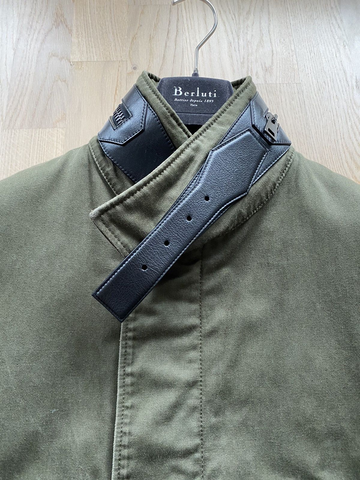 Berluti 1 of 1 PIECE UNIQUE khaki lizard pocket Parka Size US M / EU 48-50 / 2 - 7 Thumbnail