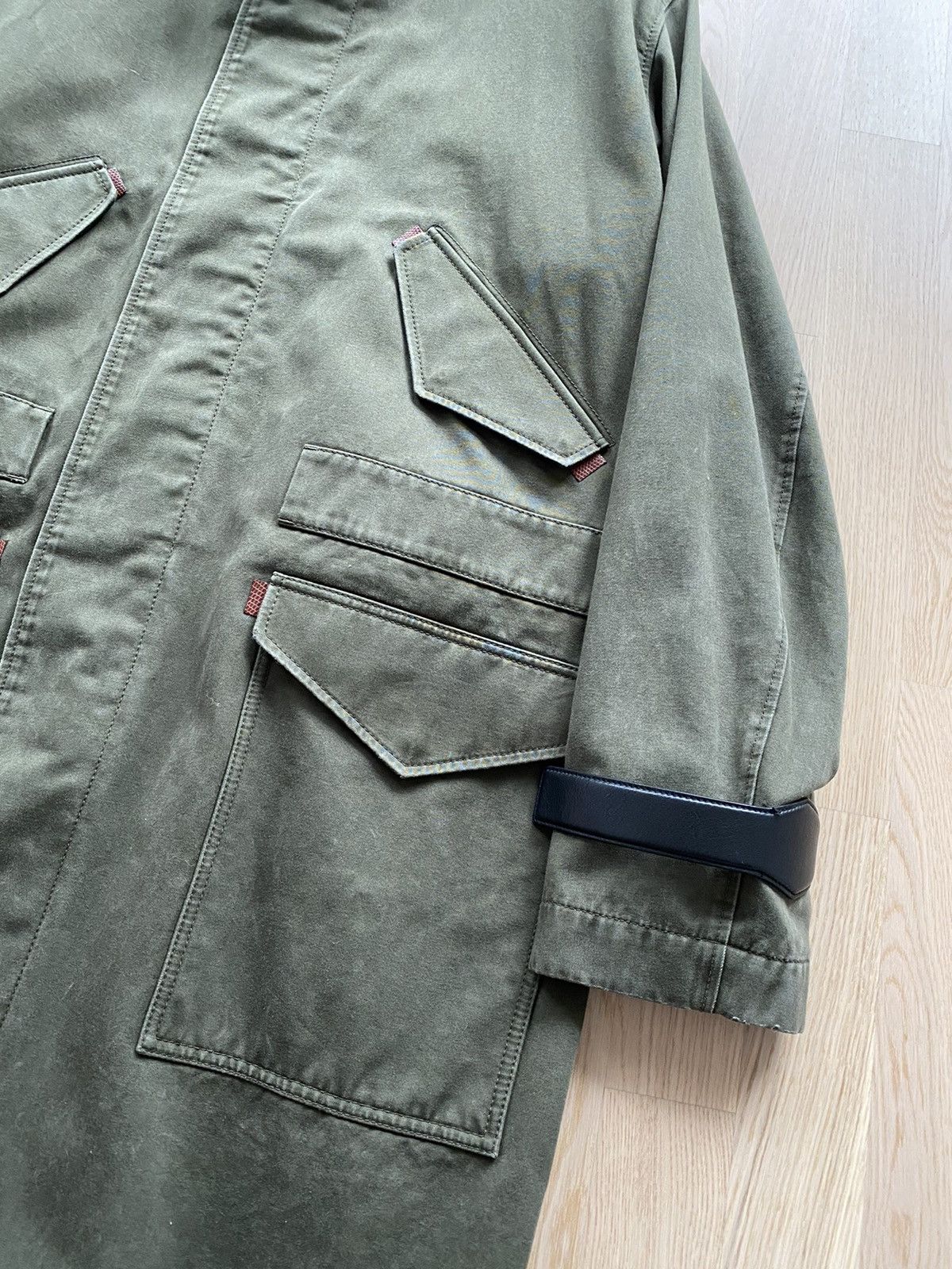 Berluti 1 of 1 PIECE UNIQUE khaki lizard pocket Parka Size US M / EU 48-50 / 2 - 5 Thumbnail