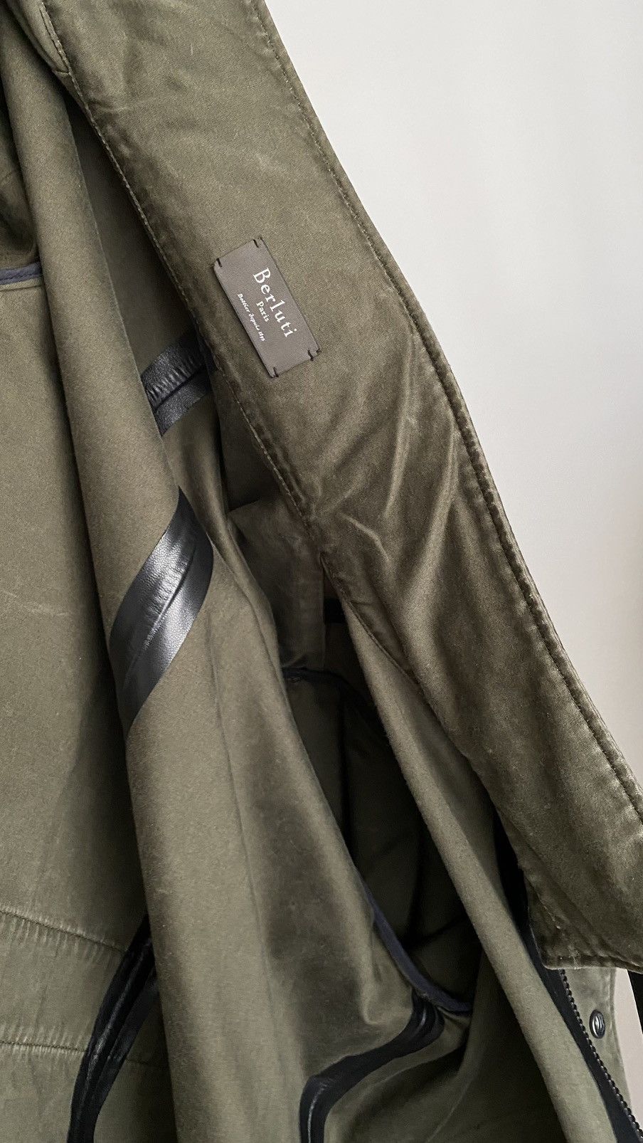 Berluti 1 of 1 PIECE UNIQUE khaki lizard pocket Parka Size US M / EU 48-50 / 2 - 9 Thumbnail