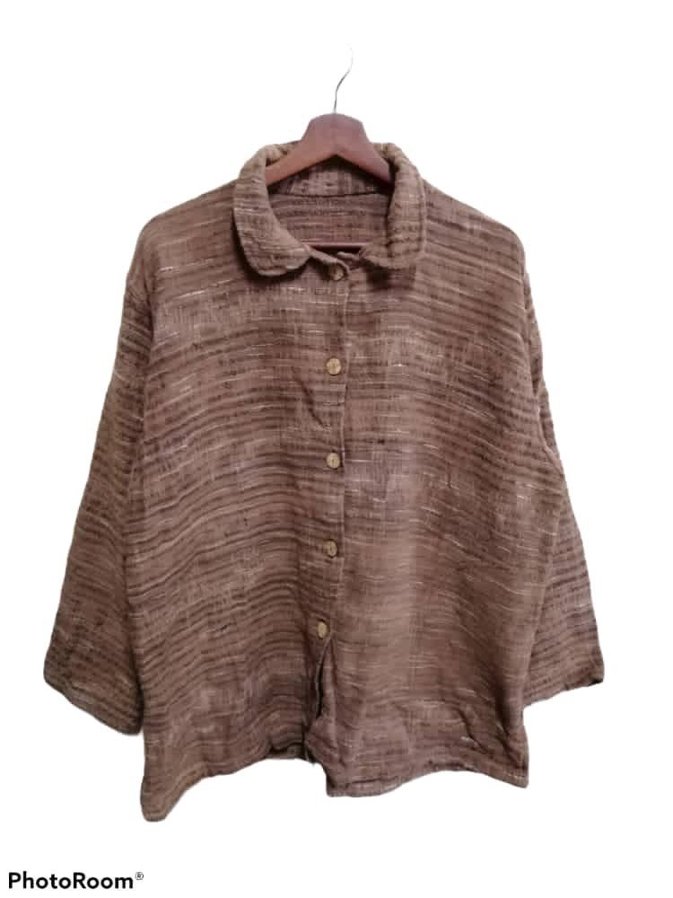 Rare button up long sleeve shirt BP3