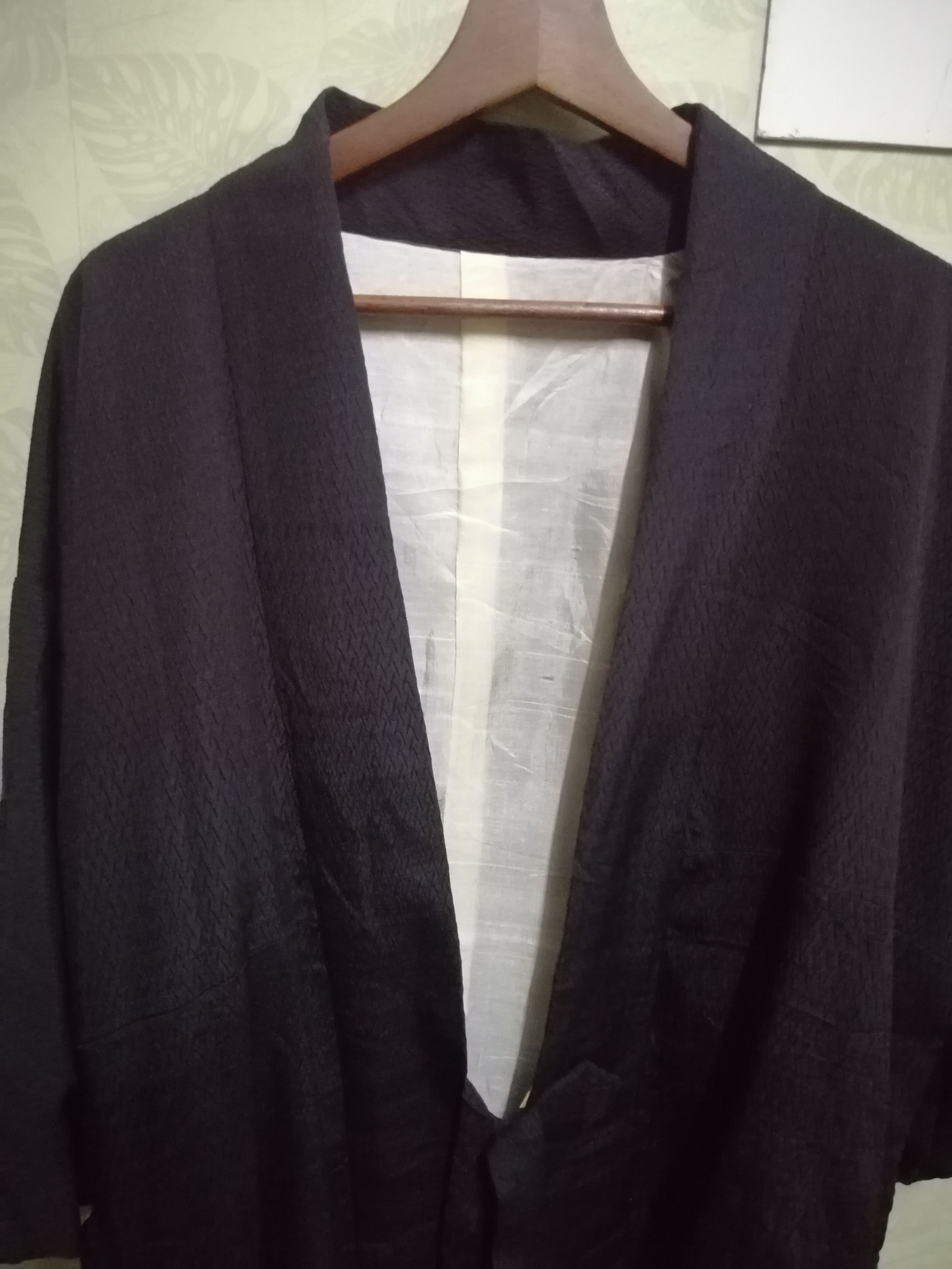 Japanese Brand × Vintage vintage plain kimono noragi haori hanten jinbei jacket #KPD2 Size US L / EU 52-54 / 3 - 2 Thumbnail