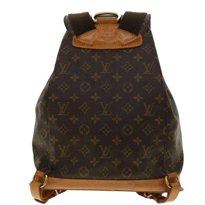 LOUIS VUITTON Monogram Montsouris MM Backpack M51136 LV Auth 47553