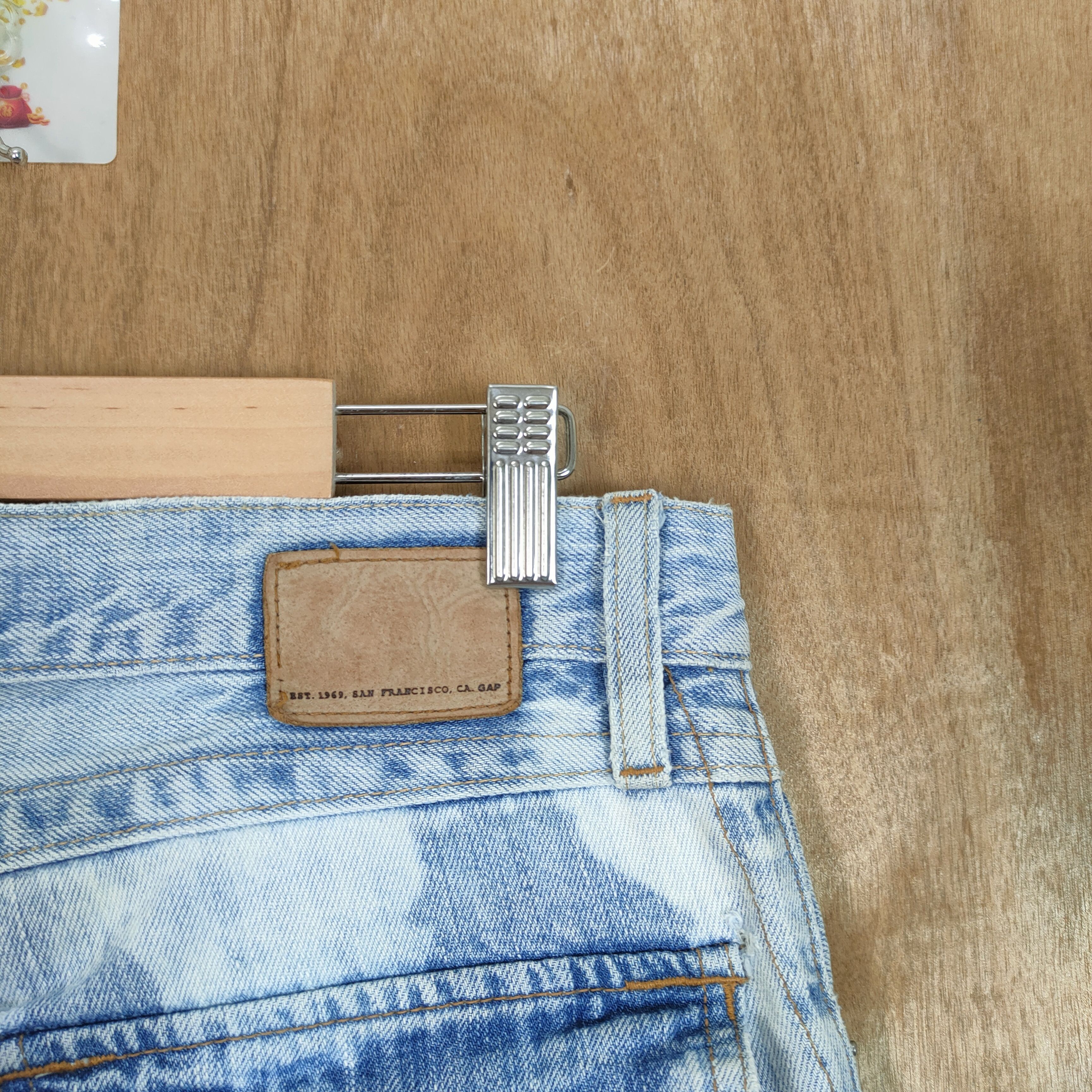 Japanese Brand × Jean JAPANESE VINTAGE ACID WASH BLUE JEANS PANTS Size US 32 / EU 48 - 11 Thumbnail