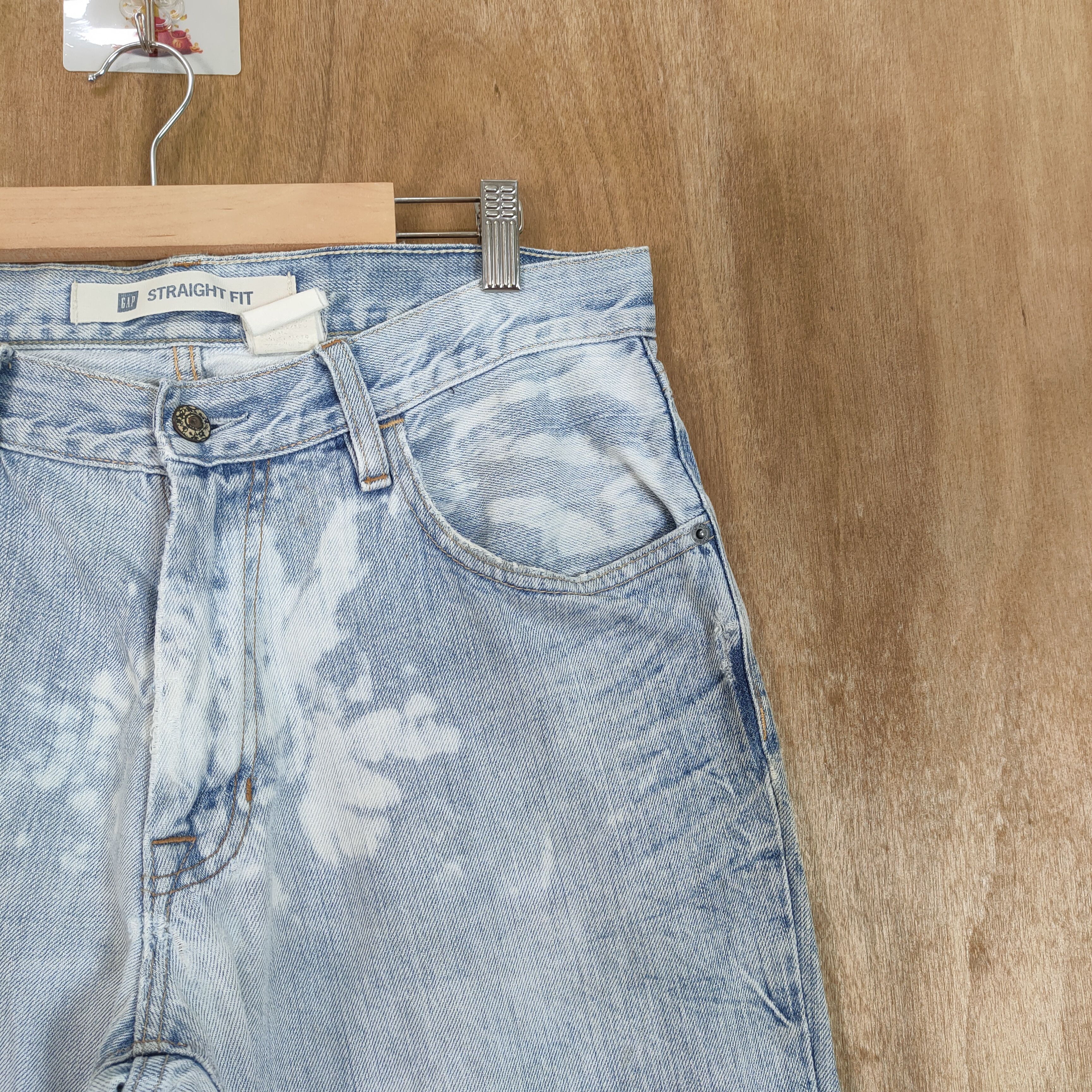Japanese Brand × Jean JAPANESE VINTAGE ACID WASH BLUE JEANS PANTS Size US 32 / EU 48 - 5 Thumbnail