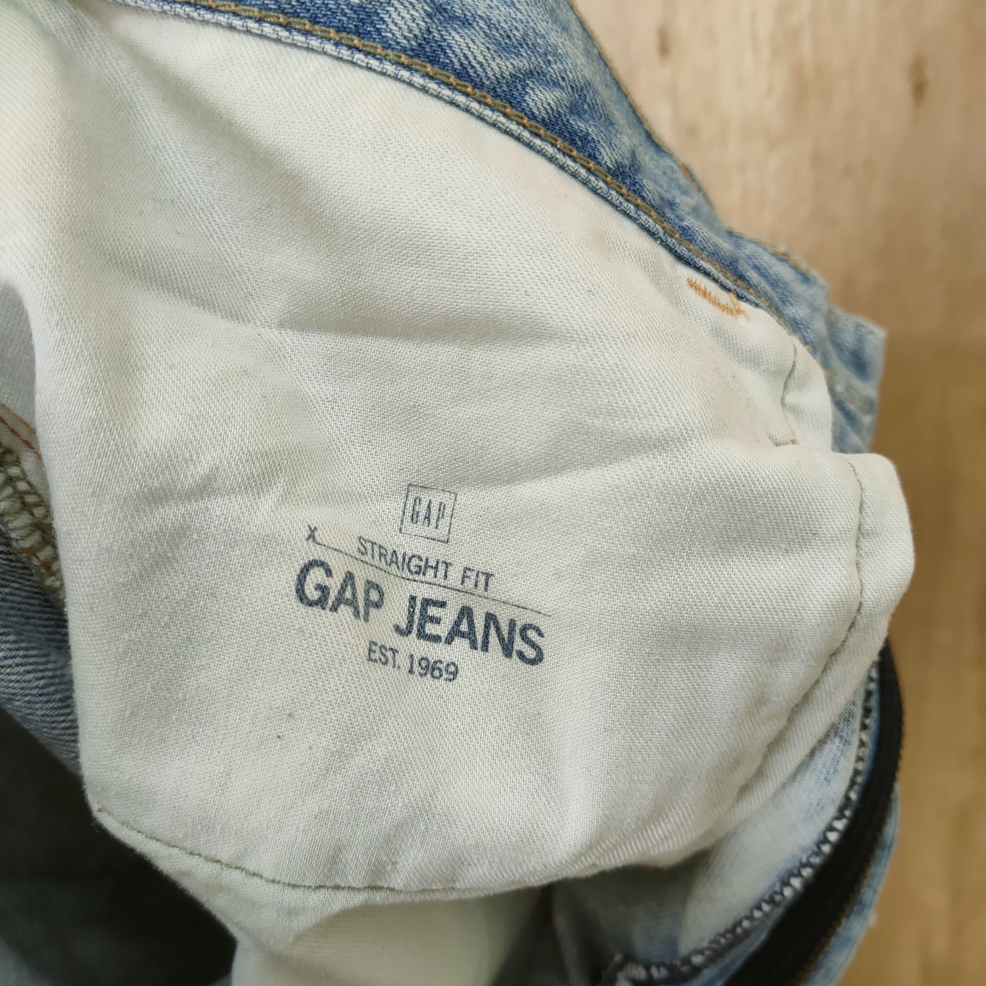 Japanese Brand × Jean JAPANESE VINTAGE ACID WASH BLUE JEANS PANTS Size US 32 / EU 48 - 14 Thumbnail