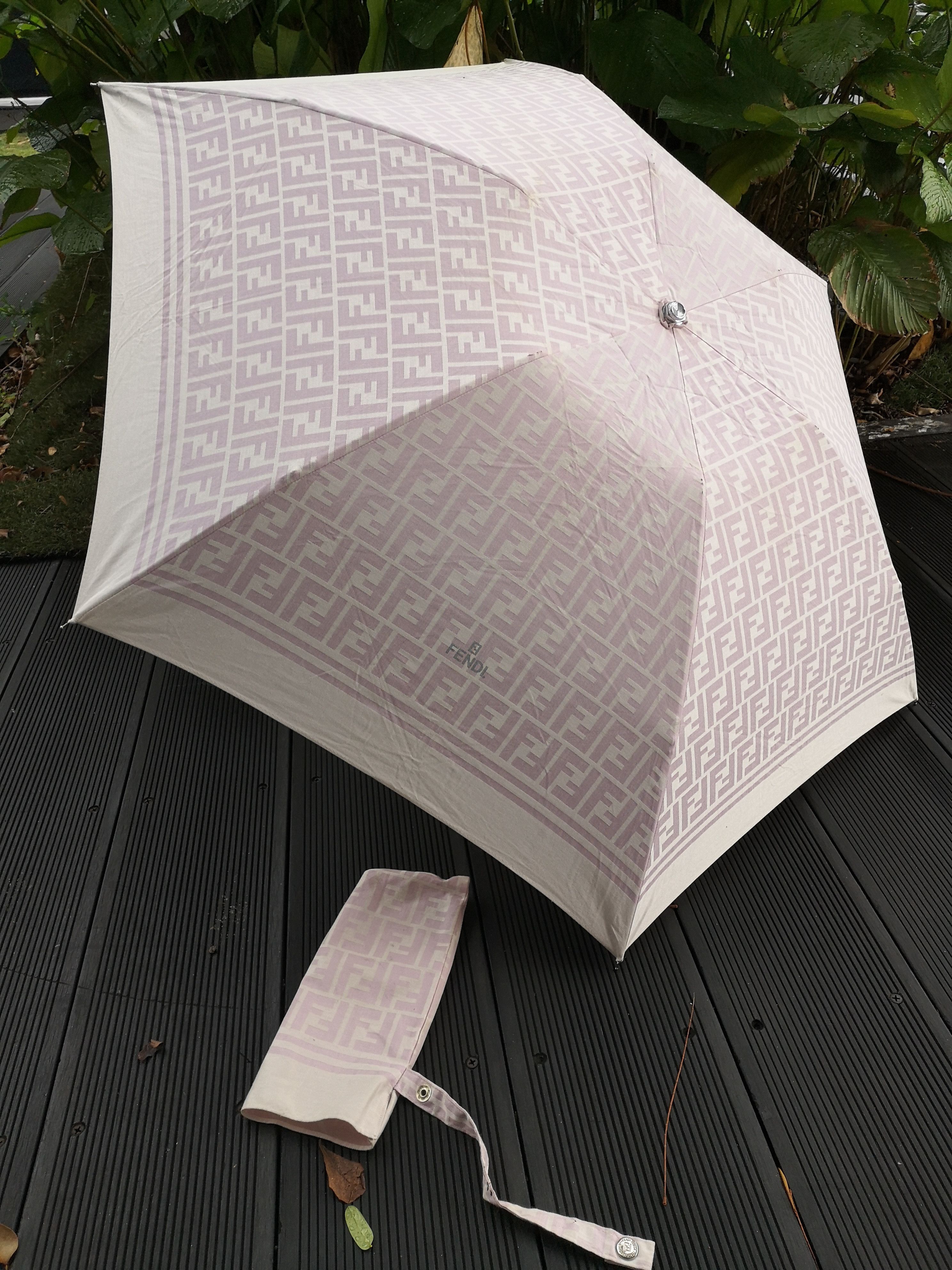 Fendi Fendi Monogram Folding Umbrella Size ONE SIZE - 1 Thumbnail