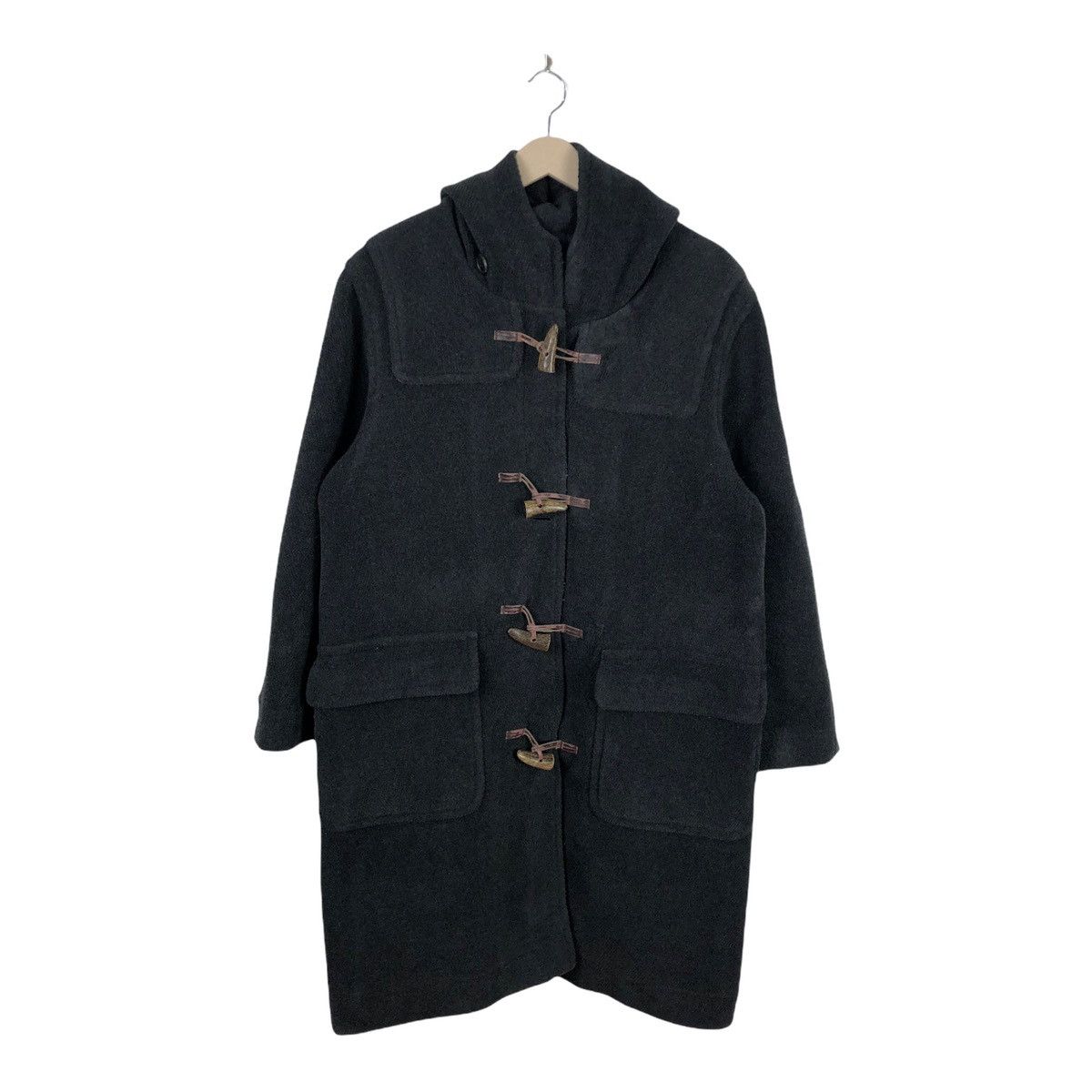 Melrose Vintage Men's Melrose Duffle Coat Jacket Size US L / EU 52-54 / 3 - 1 Thumbnail