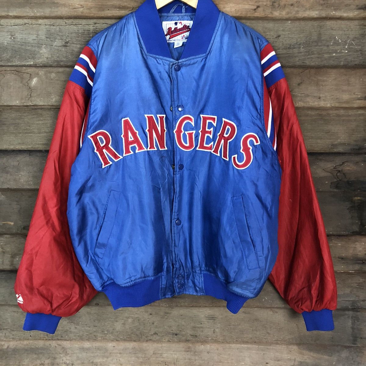 NBA Rangers Blue Varsity Jacket #3737 Size US L / EU 52-54 / 3 - 8 Thumbnail