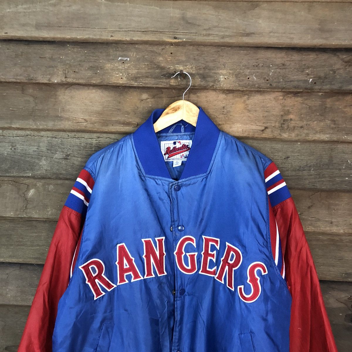 NBA Rangers Blue Varsity Jacket #3737 Size US L / EU 52-54 / 3 - 2 Thumbnail