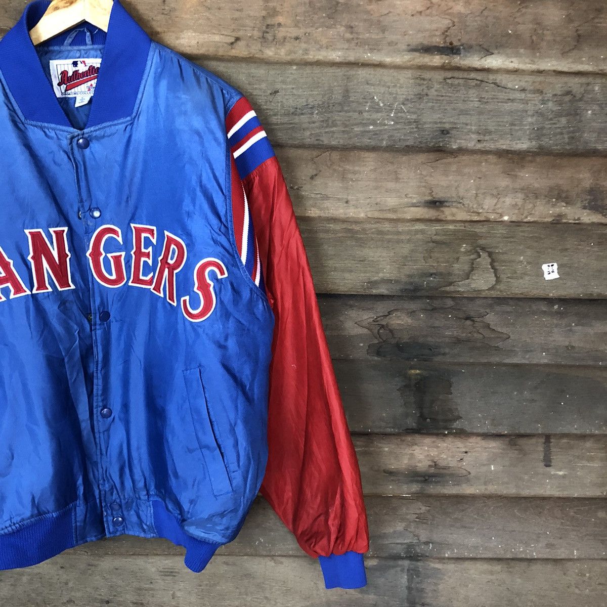 NBA Rangers Blue Varsity Jacket #3737 Size US L / EU 52-54 / 3 - 5 Thumbnail