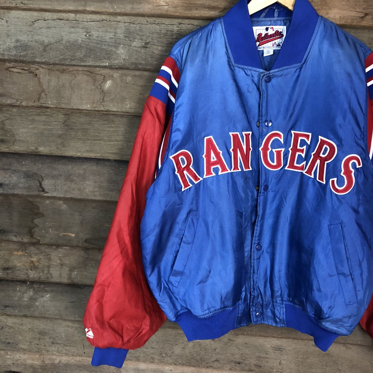 NBA Rangers Blue Varsity Jacket #3737 Size US L / EU 52-54 / 3 - 7 Thumbnail
