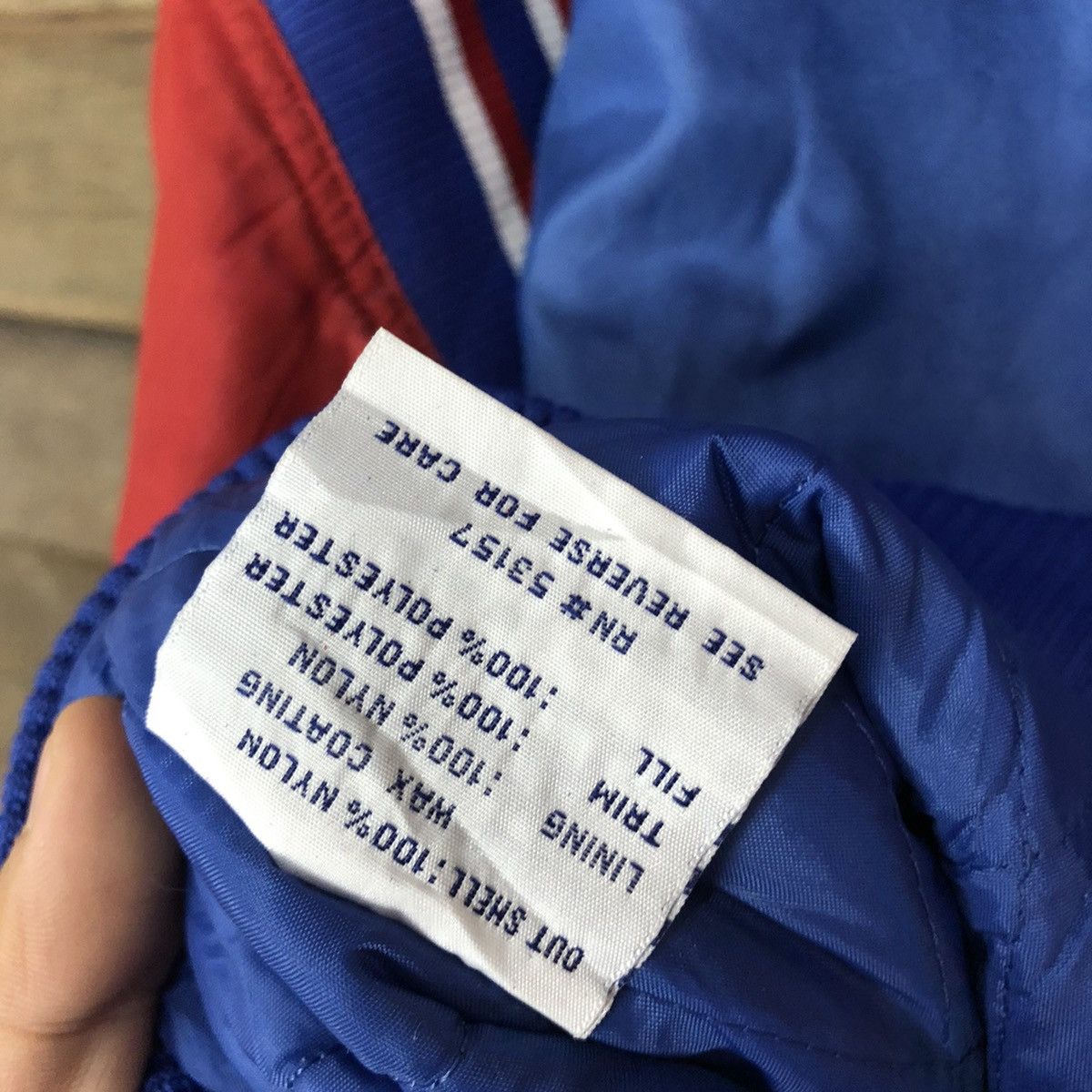NBA Rangers Blue Varsity Jacket #3737 Size US L / EU 52-54 / 3 - 14 Thumbnail