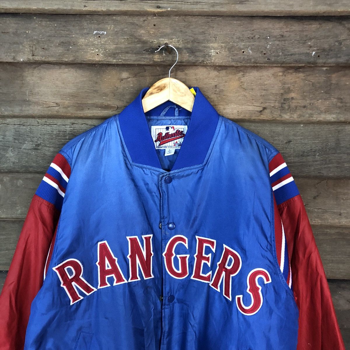 NBA Rangers Blue Varsity Jacket #3737 Size US L / EU 52-54 / 3 - 9 Thumbnail