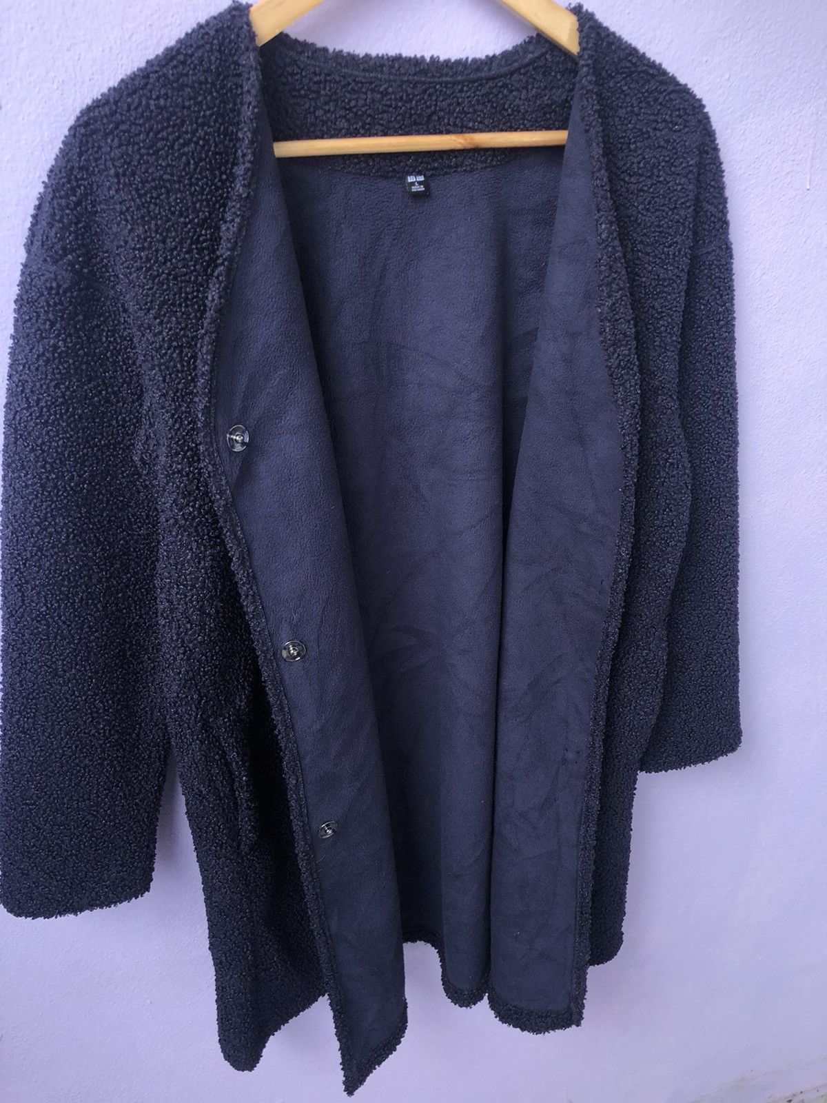 Japanese Brand Vintage Uniqlo Deep Pile Sherpa Jacket Size US L / EU 52-54 / 3 - 7 Thumbnail