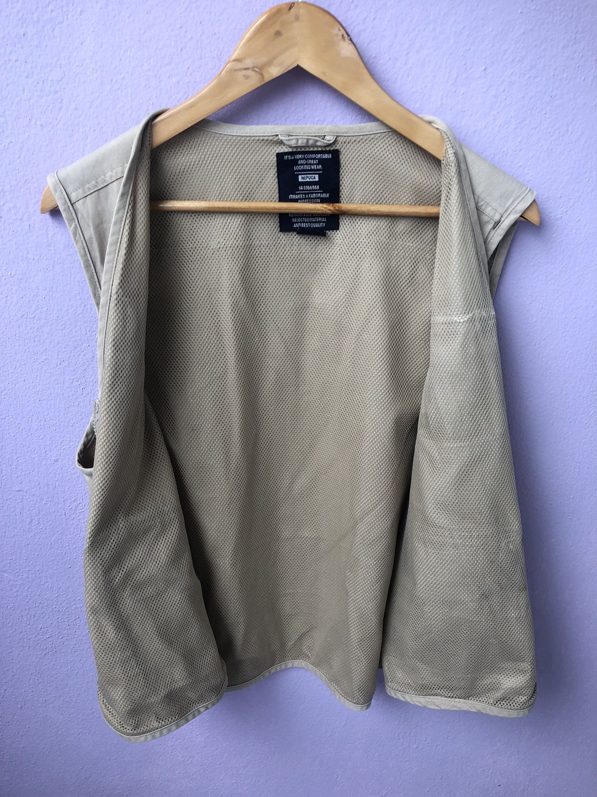 Japanese Brand Vintage Nepuca Tactical Vest Jacket Size US L / EU 52-54 / 3 - 8 Thumbnail
