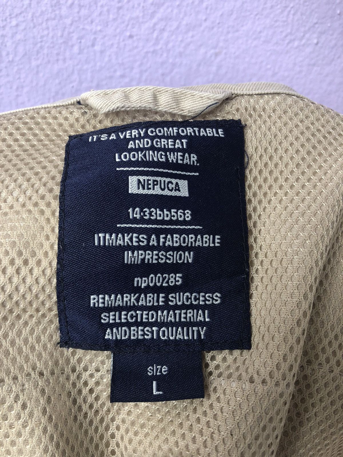 Japanese Brand Vintage Nepuca Tactical Vest Jacket Size US L / EU 52-54 / 3 - 9 Thumbnail