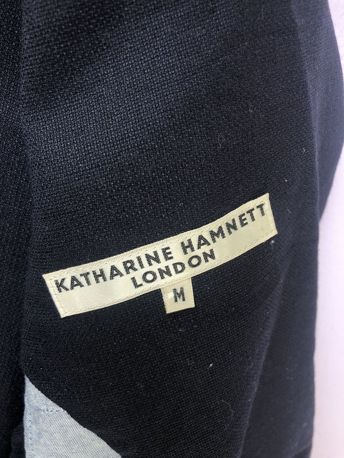 Designer Vintage Katharine Hamnett London Jacket Size US M / EU 48-50 / 2 - 9 Thumbnail