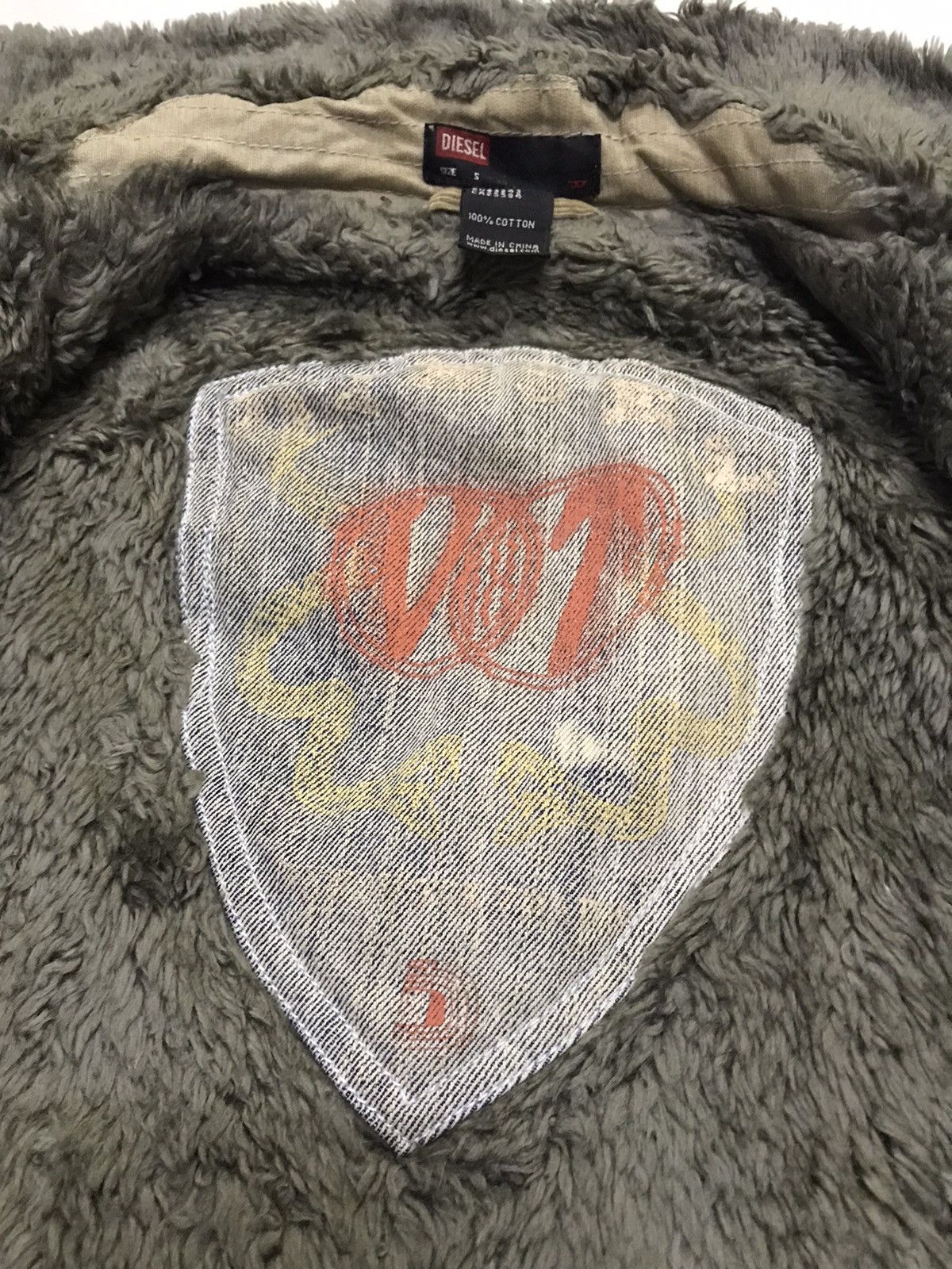 Diesel Diesel Qouldroy sherpa jacket zipper up Size US S / EU 44-46 / 1 - 10 Thumbnail