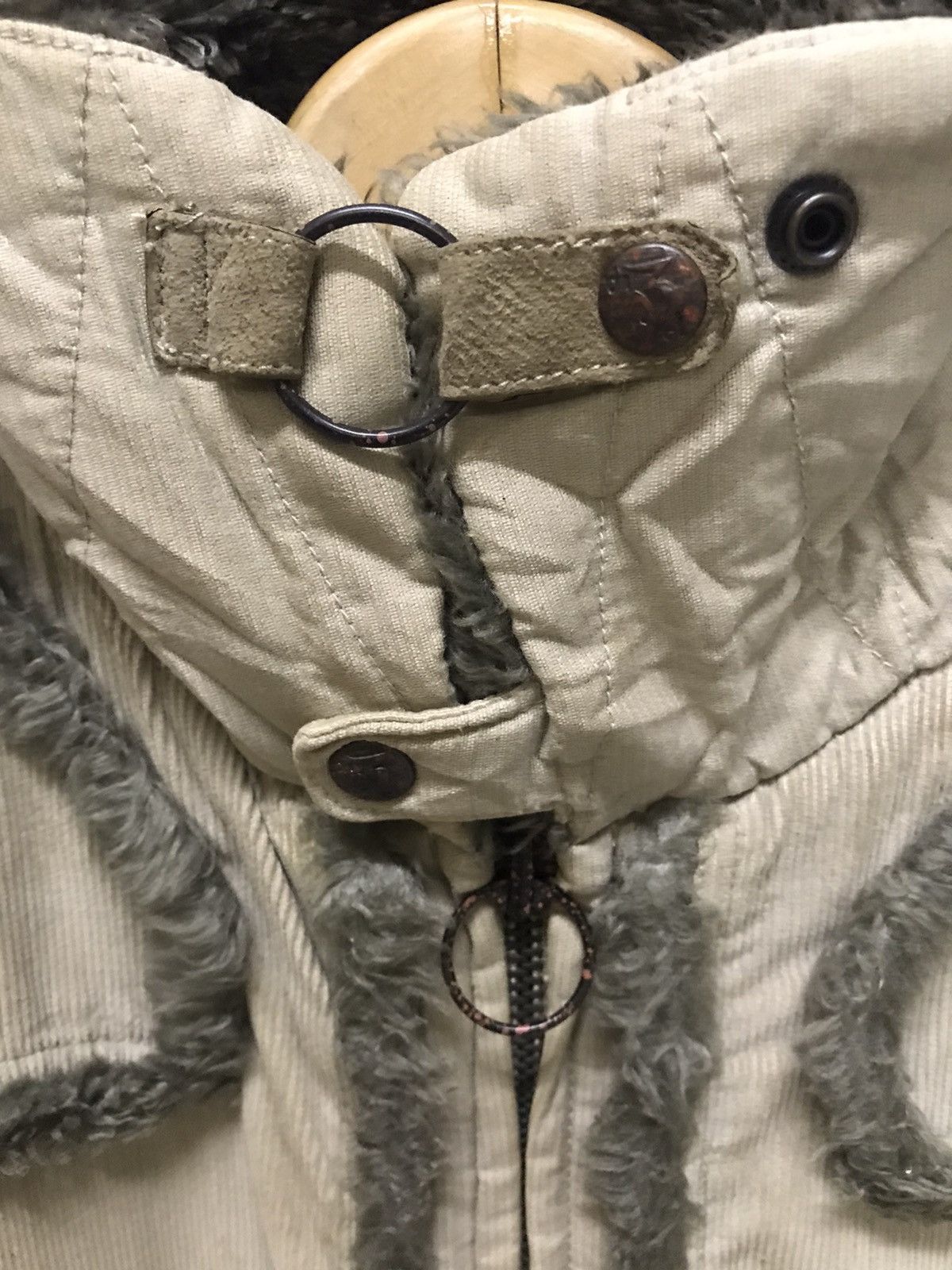 Diesel Diesel Qouldroy sherpa jacket zipper up Size US S / EU 44-46 / 1 - 11 Thumbnail