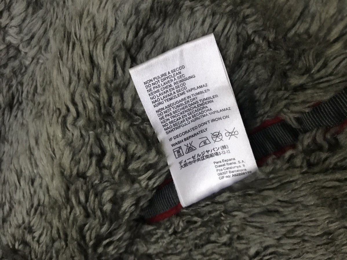 Diesel Diesel Qouldroy sherpa jacket zipper up Size US S / EU 44-46 / 1 - 15 Thumbnail