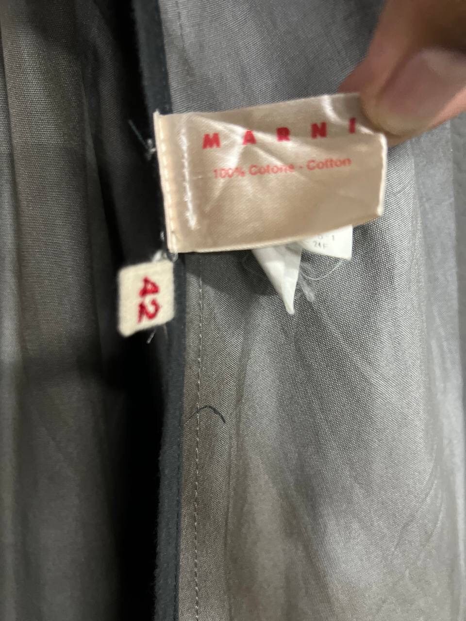 Marni ARCHIVE MARNI MIDI SKIRT Size 42" / US 20 - 9 Thumbnail