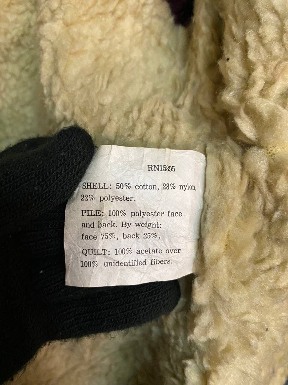 Japanese Brand VINTAGE SHANHOUSE DENIM AND SHEARLING COAT Size US XL / EU 56 / 4 - 13 Thumbnail