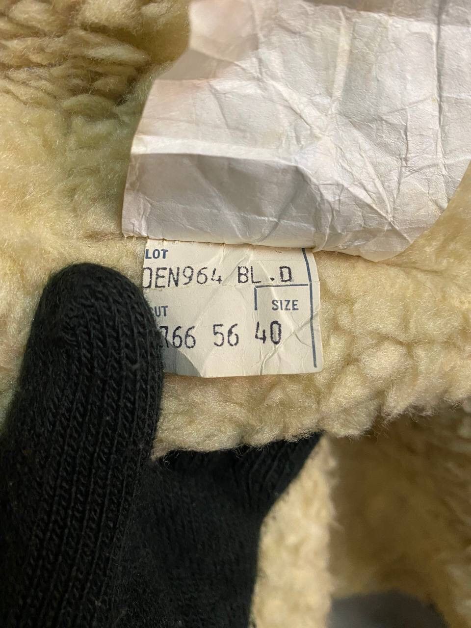 Japanese Brand VINTAGE SHANHOUSE DENIM AND SHEARLING COAT Size US XL / EU 56 / 4 - 14 Thumbnail