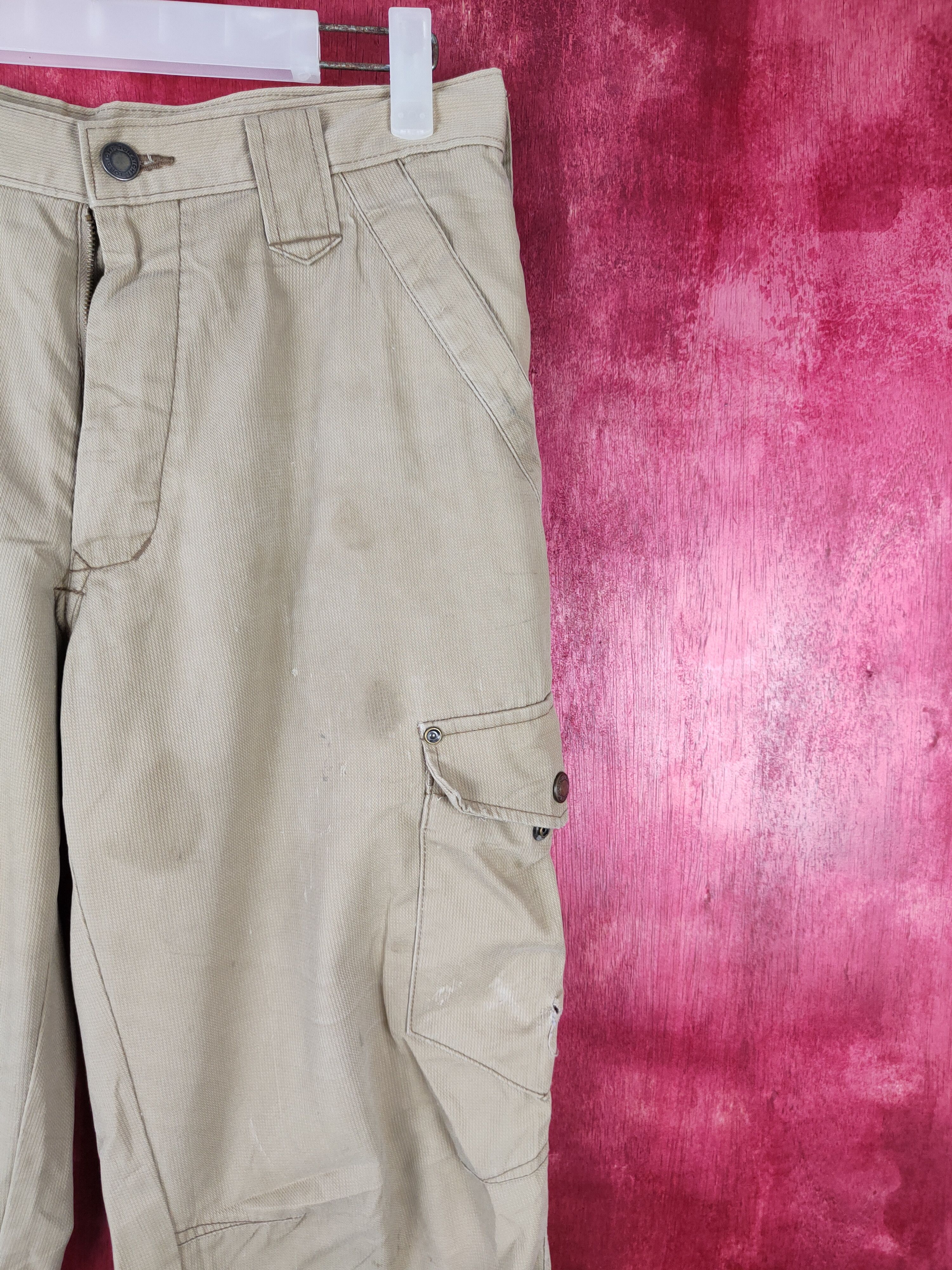 Japanese Brand × Vintage Toraichi Brown Multi Pocket Tactical Cargo Pants #S574 Size US 30 / EU 46 - 5 Thumbnail