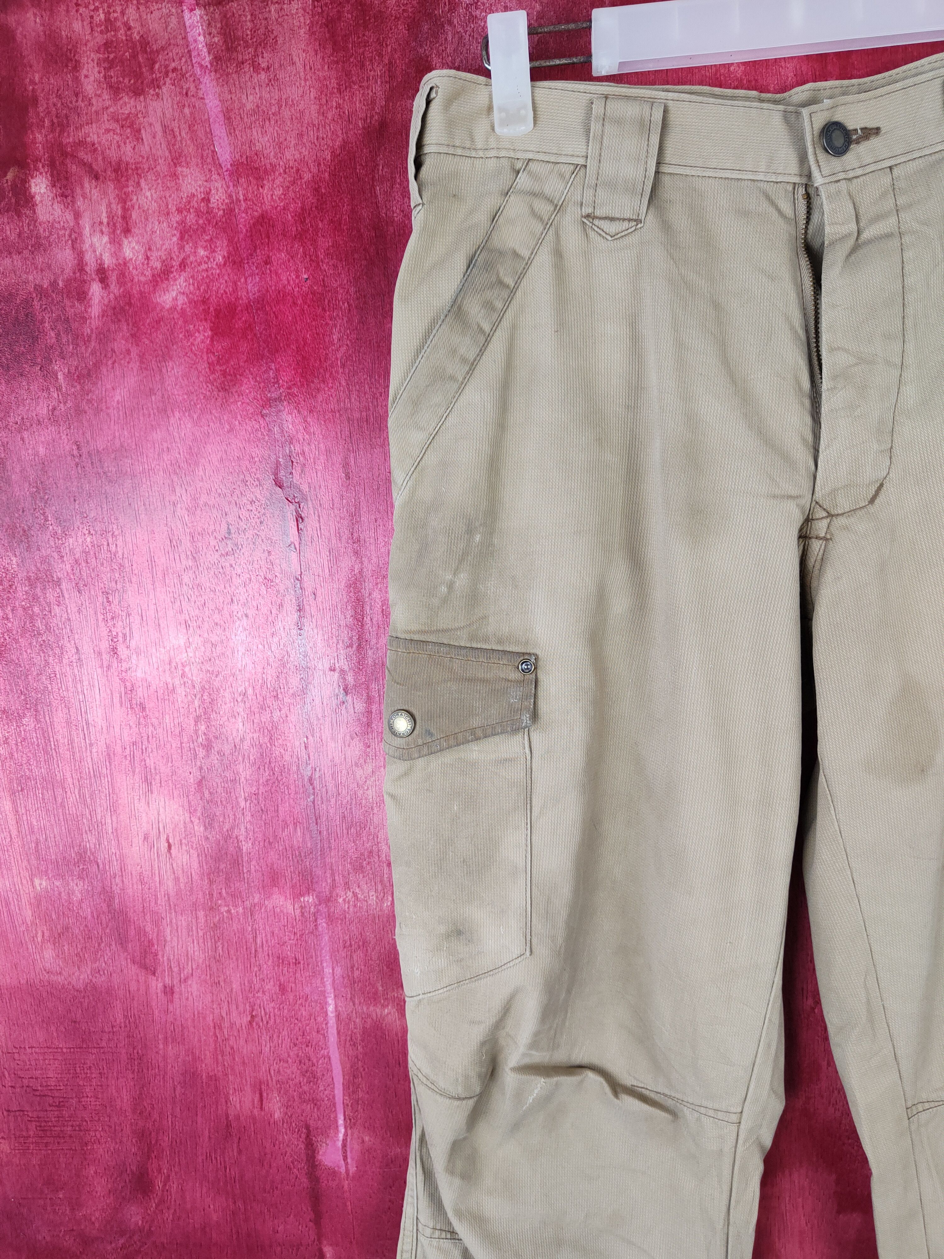 Japanese Brand × Vintage Toraichi Brown Multi Pocket Tactical Cargo Pants #S574 Size US 30 / EU 46 - 3 Thumbnail